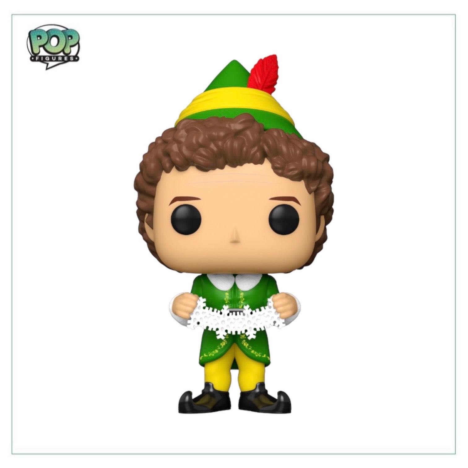Buddy The Elf #1449 (w/ Snowflakes) Funko Pop! - Elf - Funko Shop Exclusive