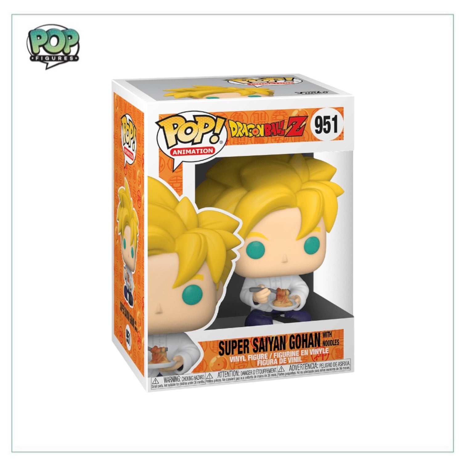 Super Saiyan Gohan with Noodles #951 Funko Pop! - Dragon Ball Z