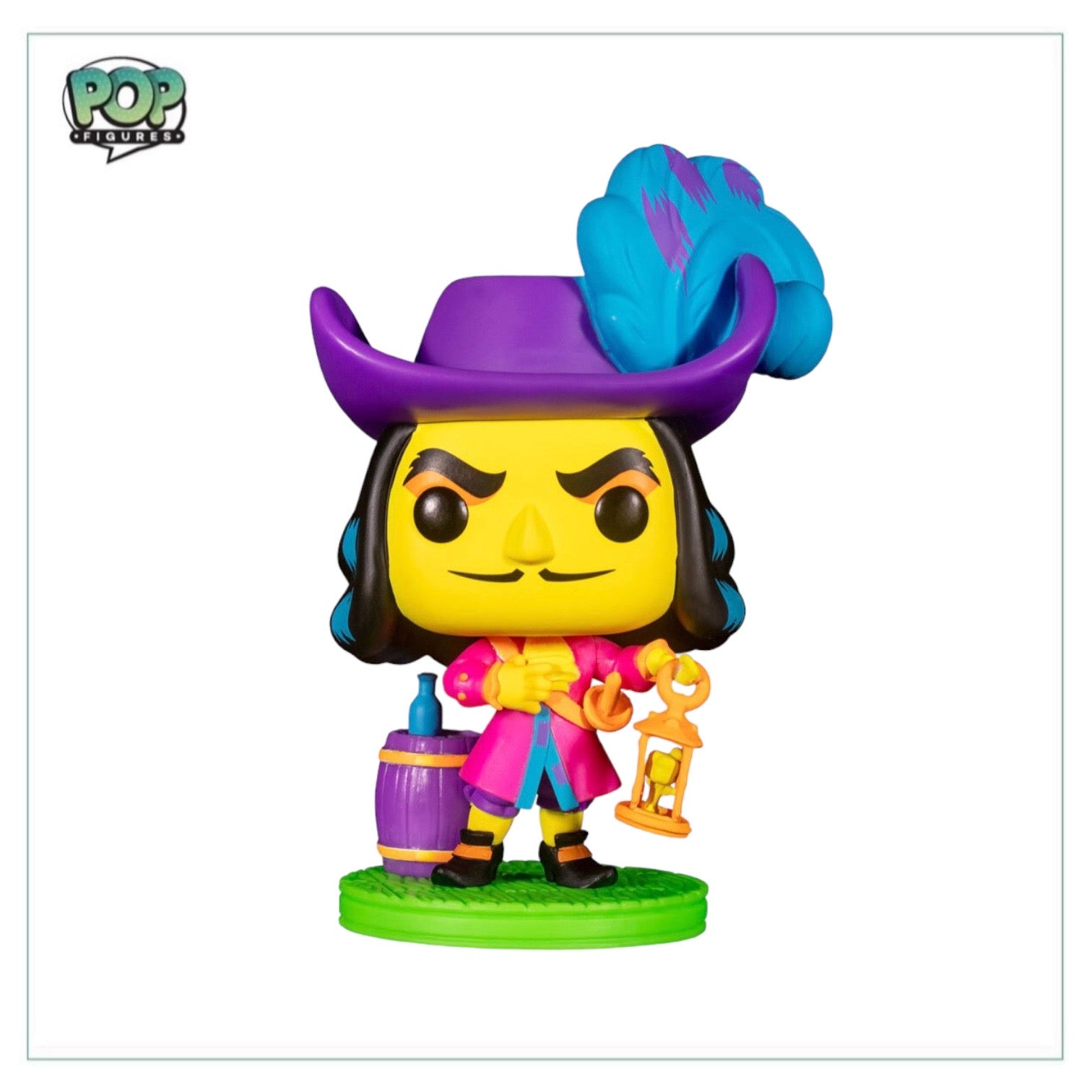 Captain Hook #1081 (Black Light) Funko Pop! - Disney Villains - Special Edition