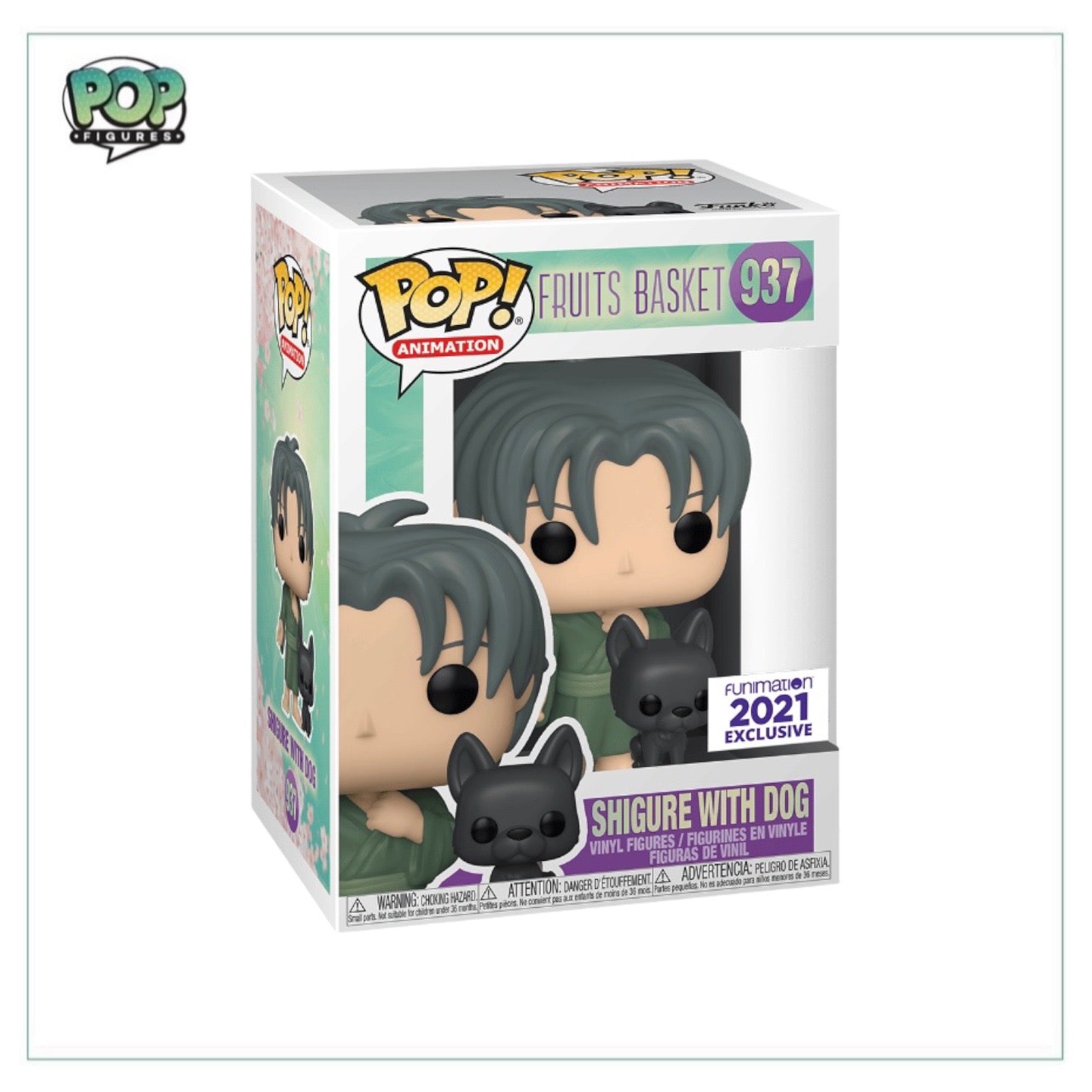 Shigure with Dog #937 Funko Pop! - Fruits Basket - Funimation 2021 Exclusive