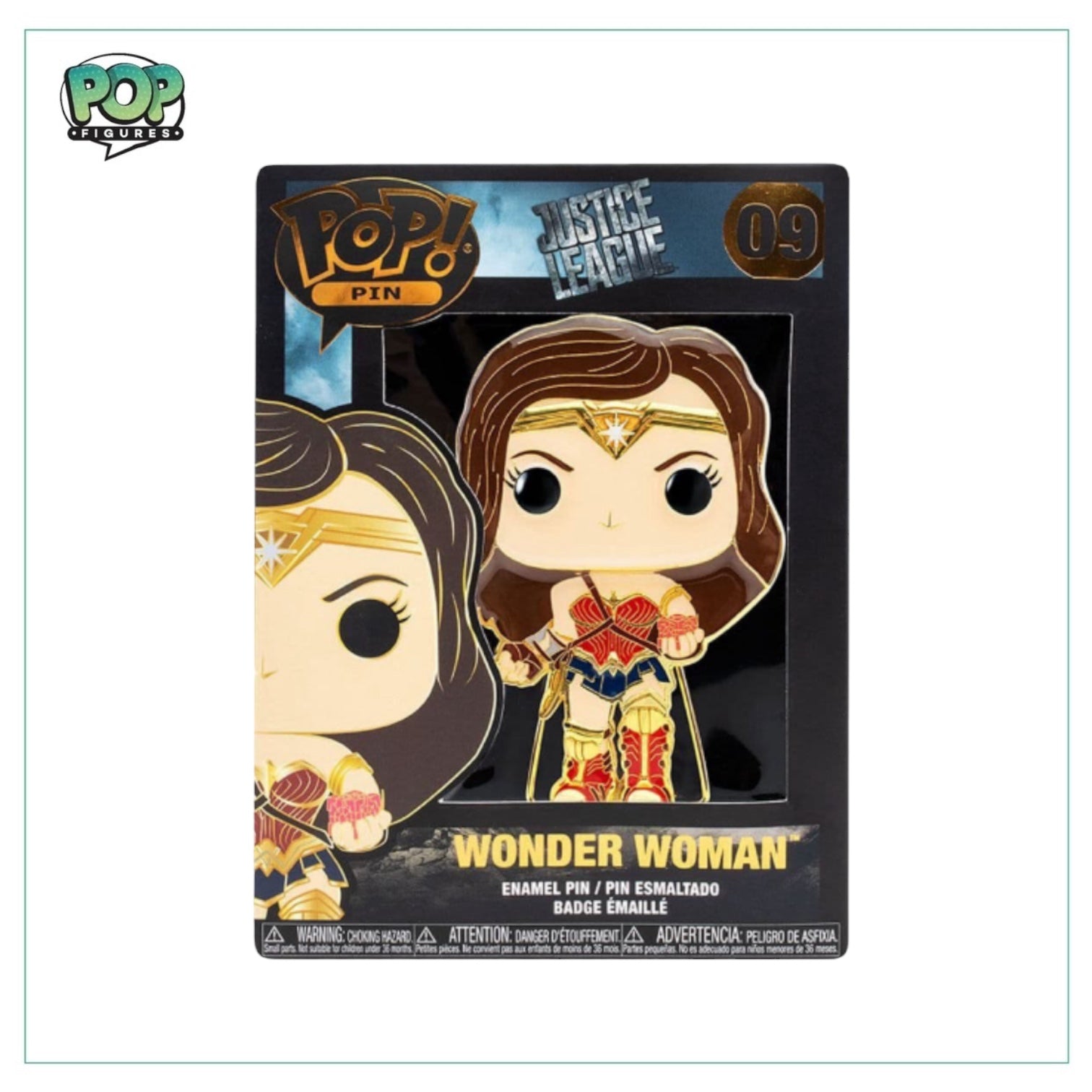 Wonder Woman #06 Funko Enamel Pin - Justice League