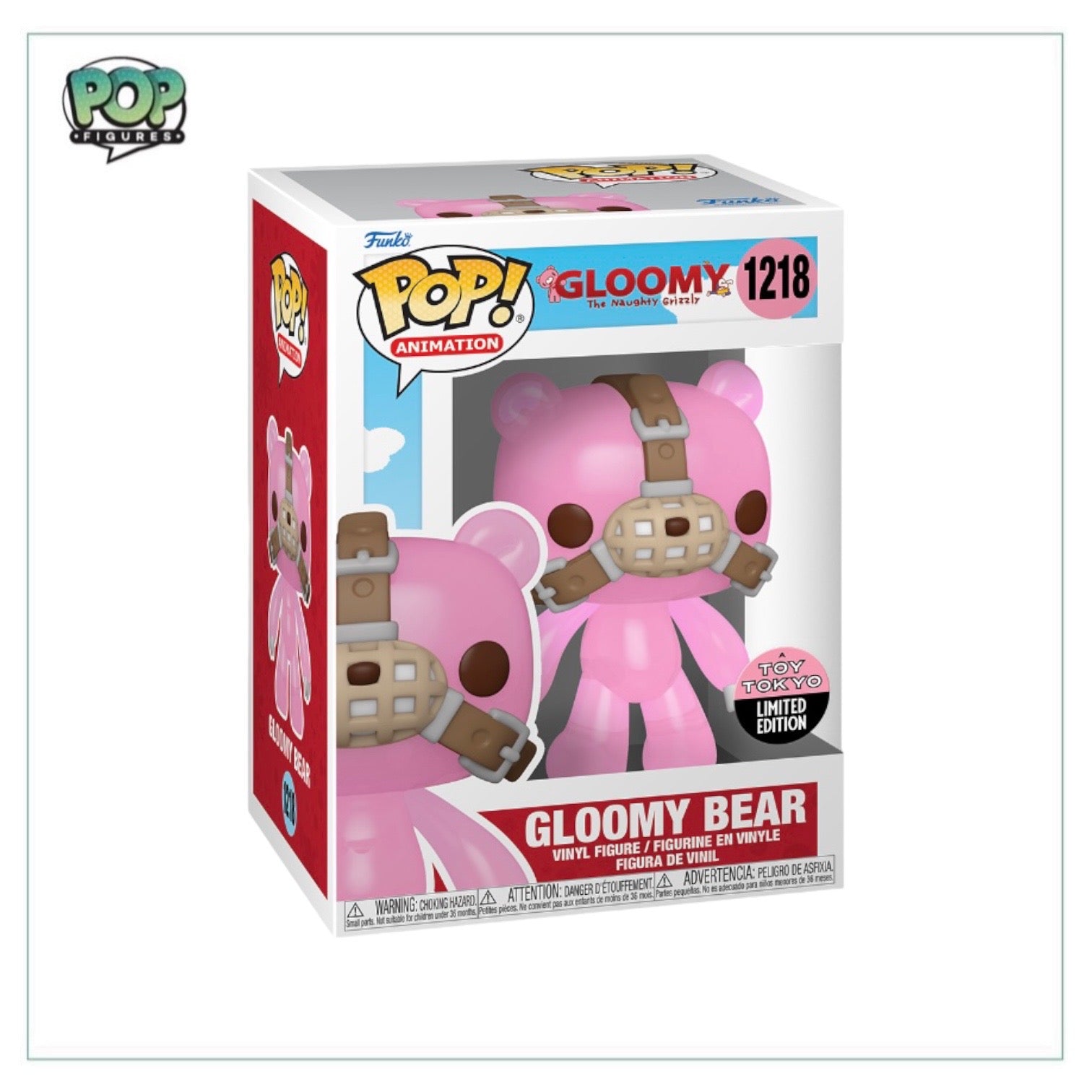 Gloomy Bear assortment Pop! Anime vinyl figures Gloomy The Naughty Grizzly Flocked Chase 9cm (6 Gloomy Bear assortment Pop! Anime vinyl figures Gloomy The Naughty Grizzly Flocked Chase 9cm (6
