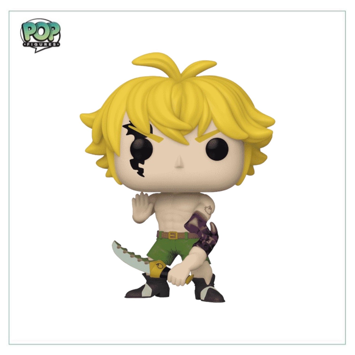 Meliodas #1344 (Demon Mode) Funko Pop! - The Seven Deadly Sins - PX Previews Exclusive