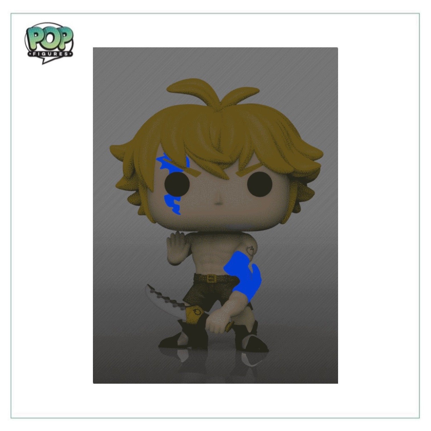 Meliodas #1344 (Demon Mode)(Glow Chase) Funko Pop! - The Seven Deadly Sins - PX Previews Exclusive