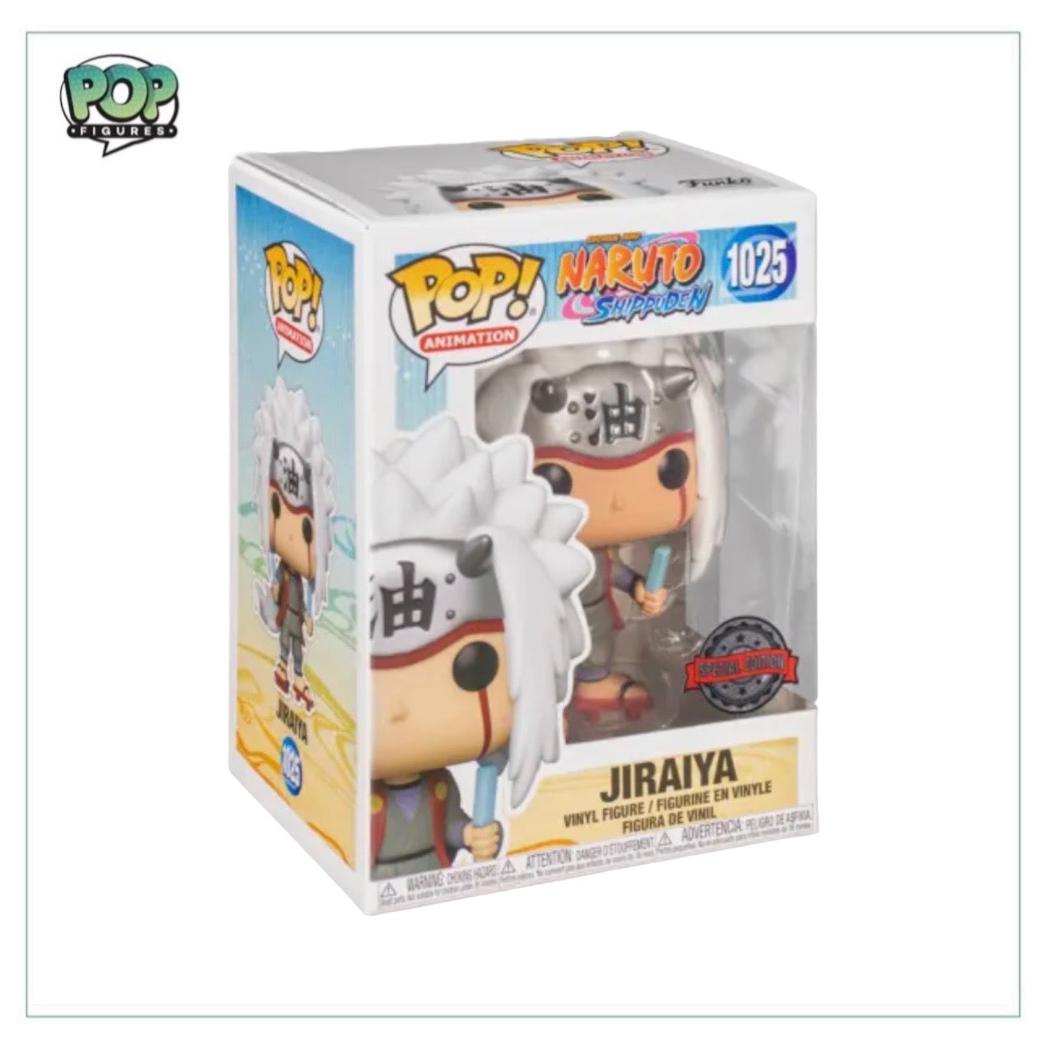 Jiraiya #1025 Funko Pop! - Naruto Shippuden - Special Edition