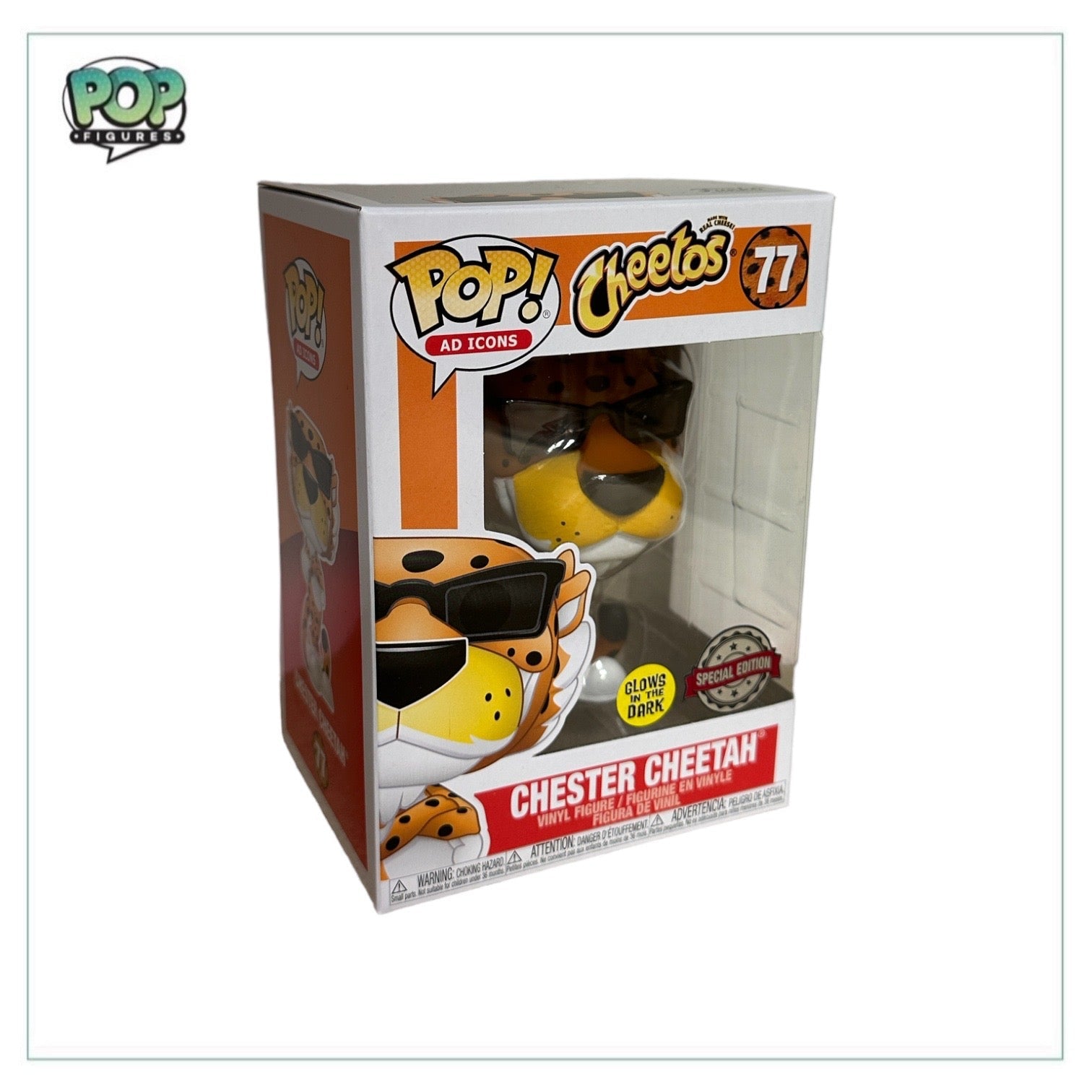 Chester Cheetah #77 (Glows in the Dark) Funko Pop! - Cheetos - Special Edition