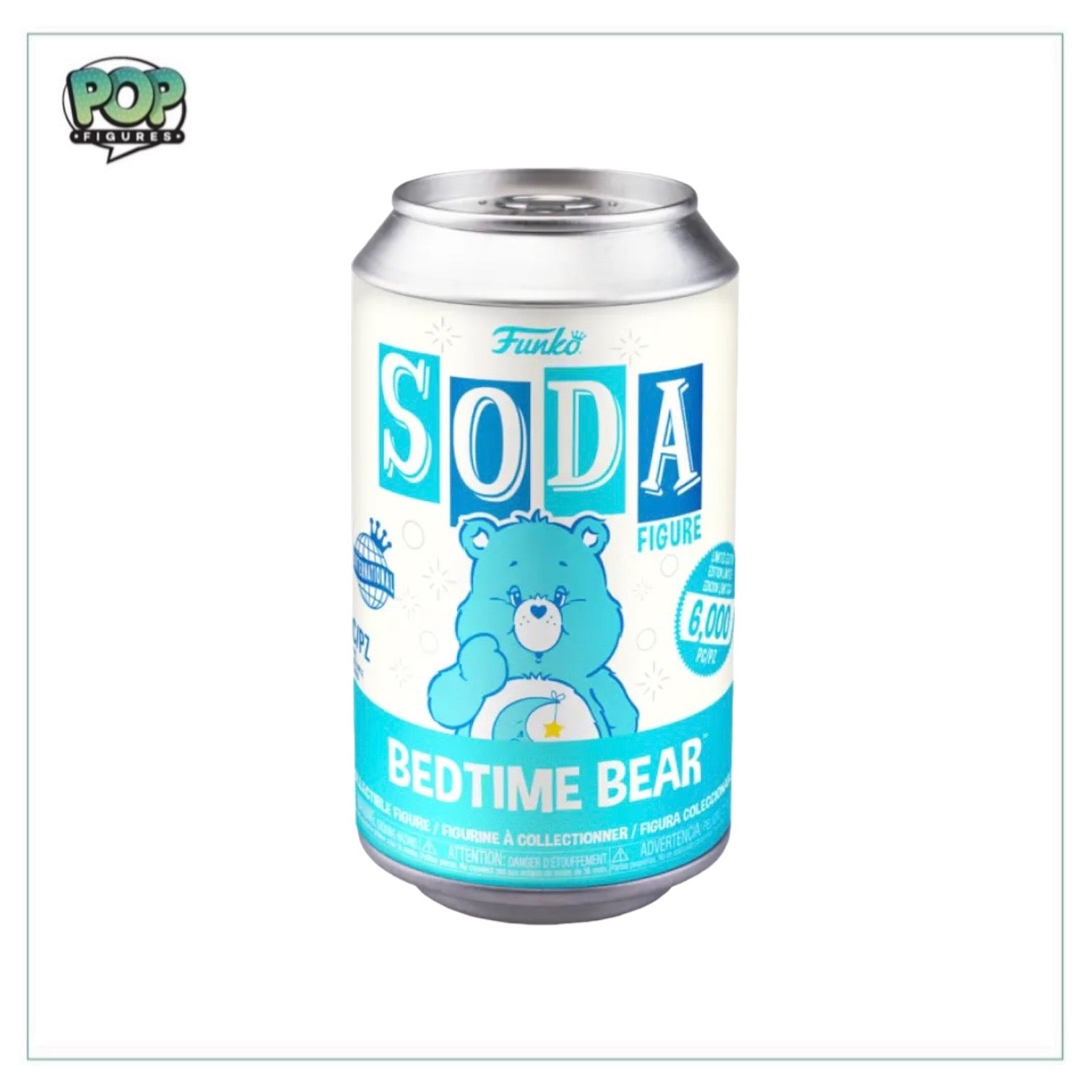 Bedtime Bear Funko Soda Vinyl Figure! - Care Bears - International LE6000 Pcs - Chance of Chase
