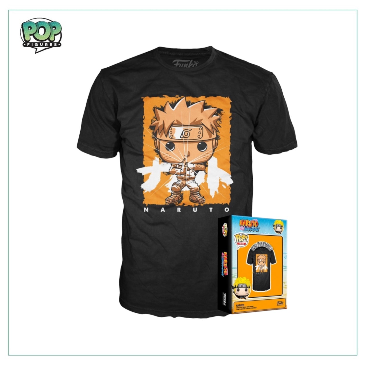 Boxed Tee - Naruto - Naruto Shippuden - Medium