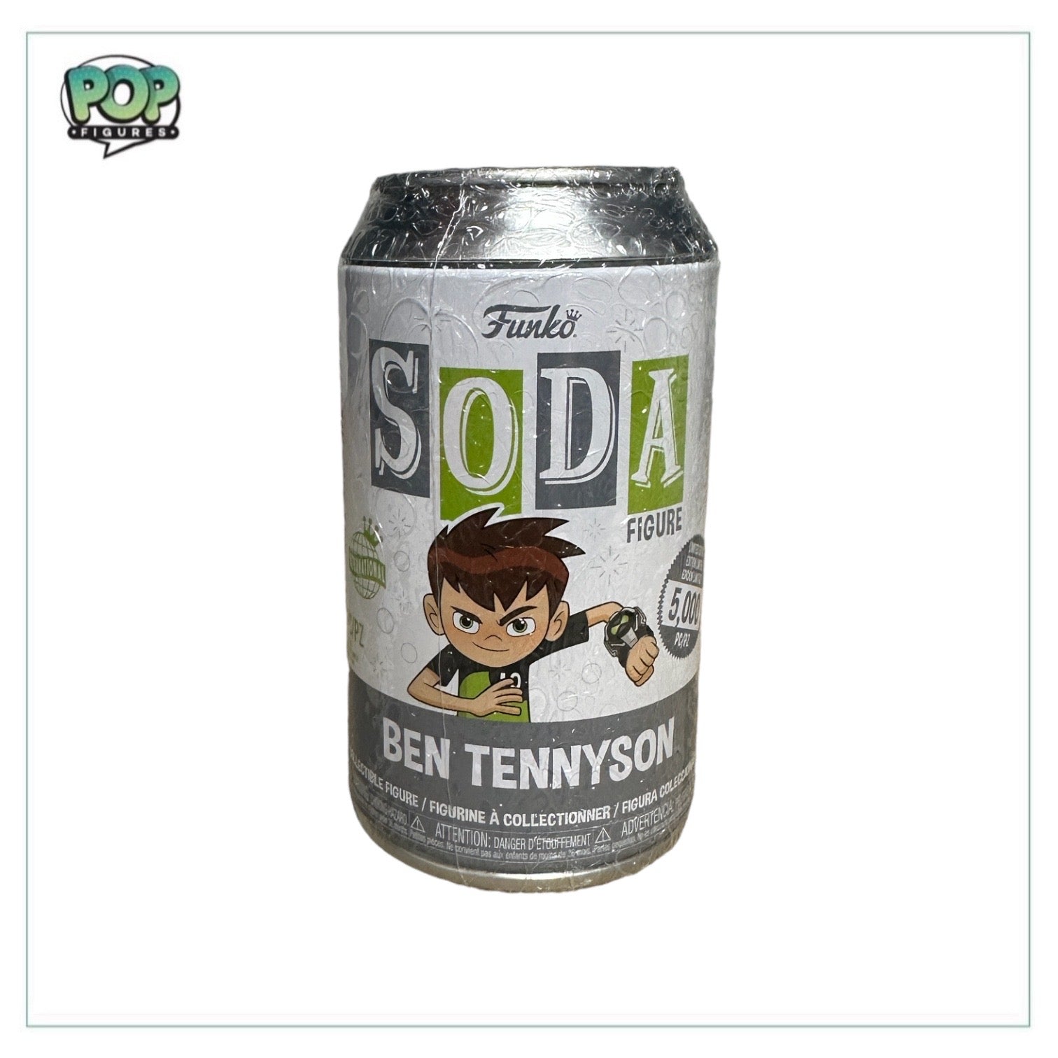 Ben Tennyson Funko Soda Vinyl Figure! - Ben 10 - International LE5000 Pcs - Chance of Chase