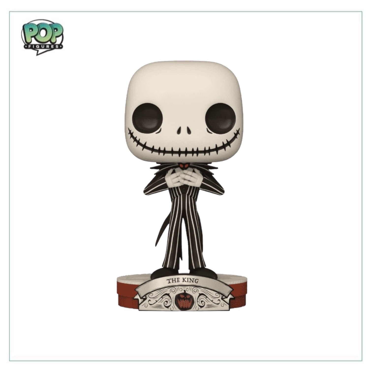 Jack Skellington as The King #1401 Funko Pop! - The Nightmare Before Christmas - Hot Topic Exclusive