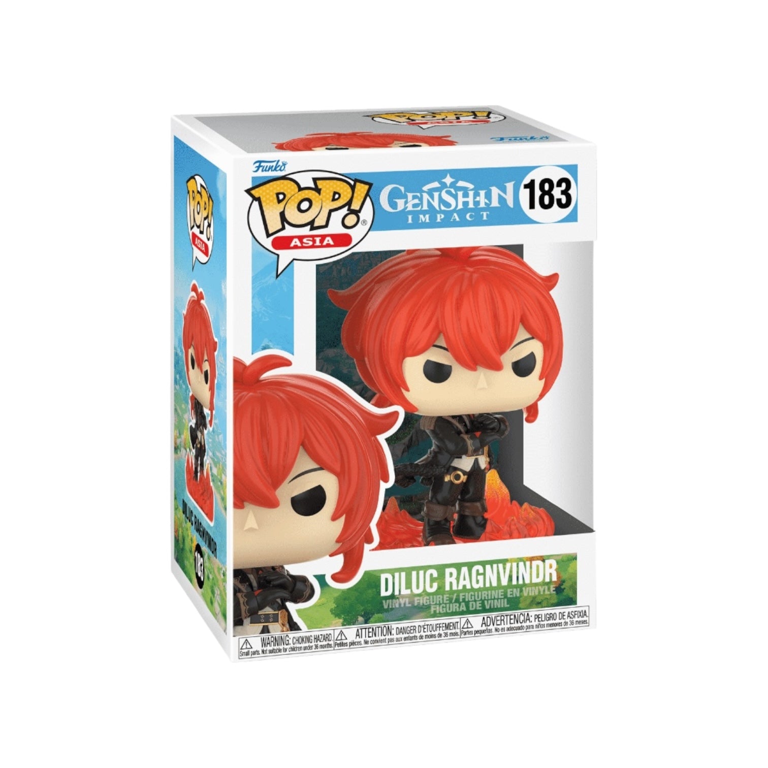 Diluc Ragnvindr #183 Funko Pop! - Genshin Impact