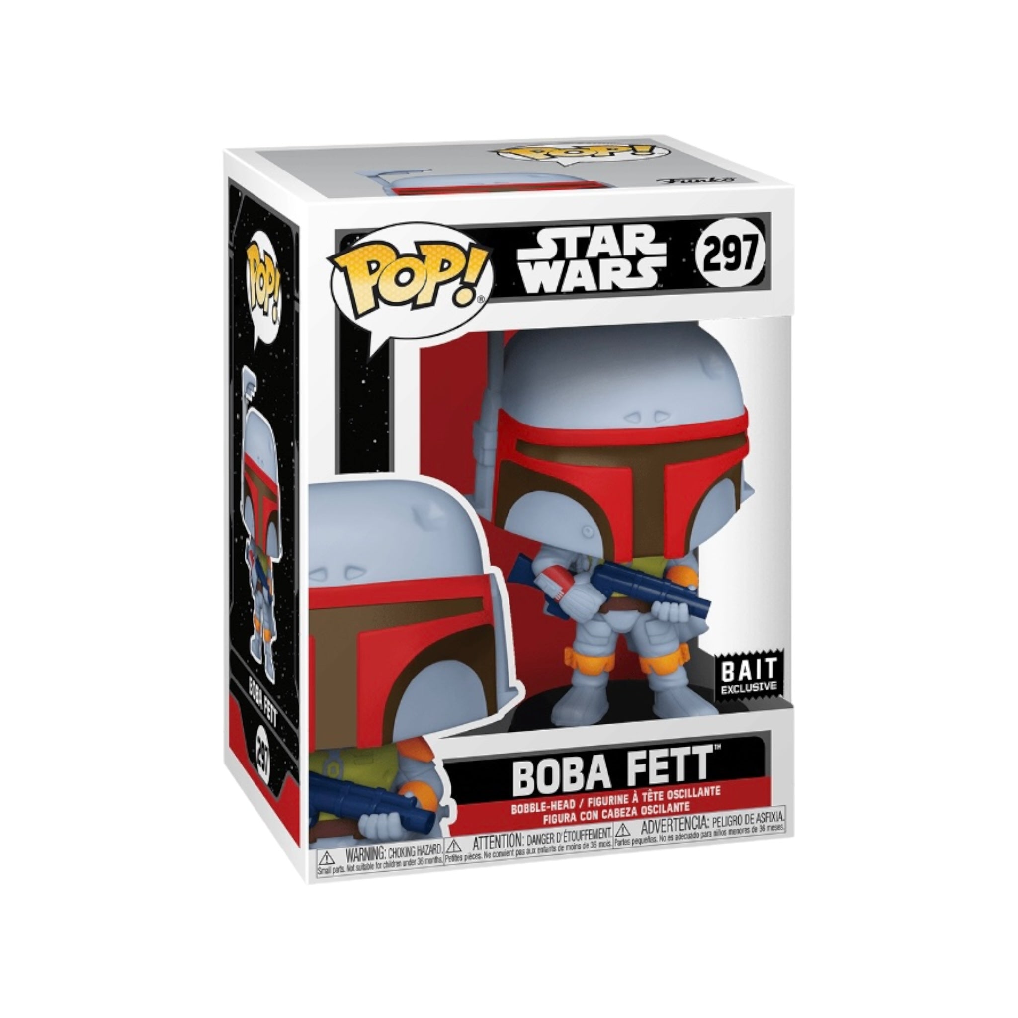 Boba Fett #297 (Retro) Funko Pop! - Star Wars - Bait Exclusive