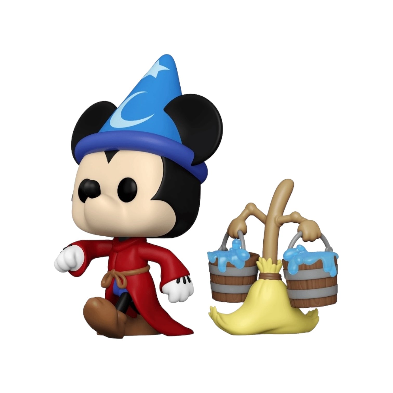Sorcerer's Apprentice Mickey with broom #07 Movie Poster Funko Pop - Disney 100