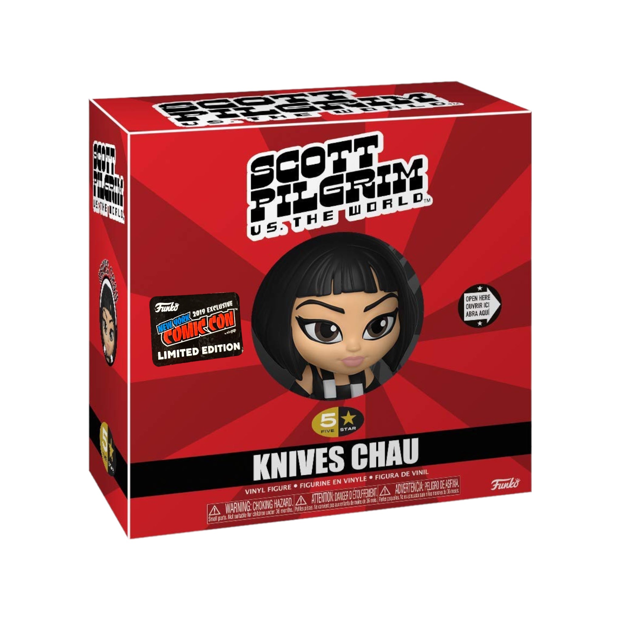 Knives Chau Funko 5 Star Scott Pilgrim Vs. The World NYCC 2019