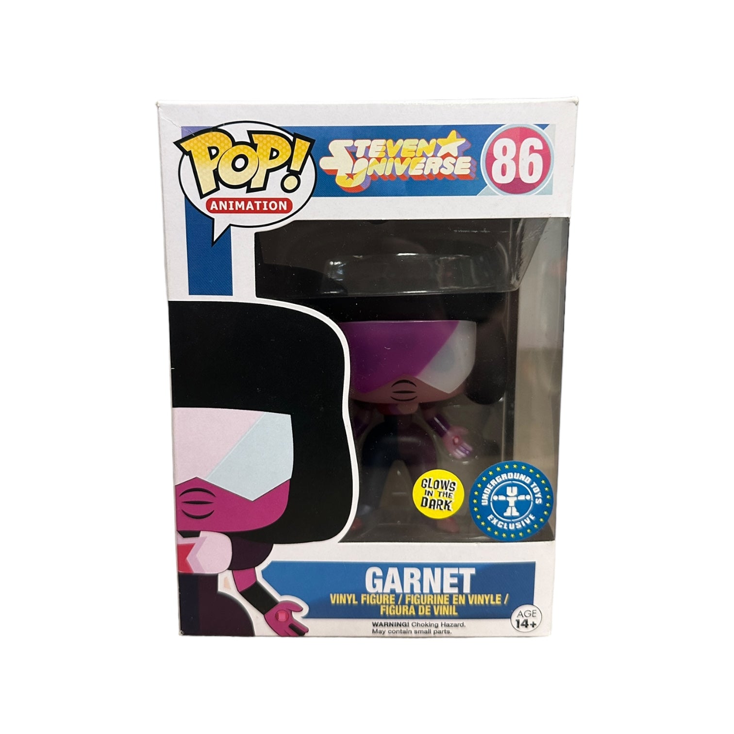 Garnet #86 (Glows in the Dark) Funko Pop! - Steven Universe - Underground Toys Exclusive - Condition 8/10