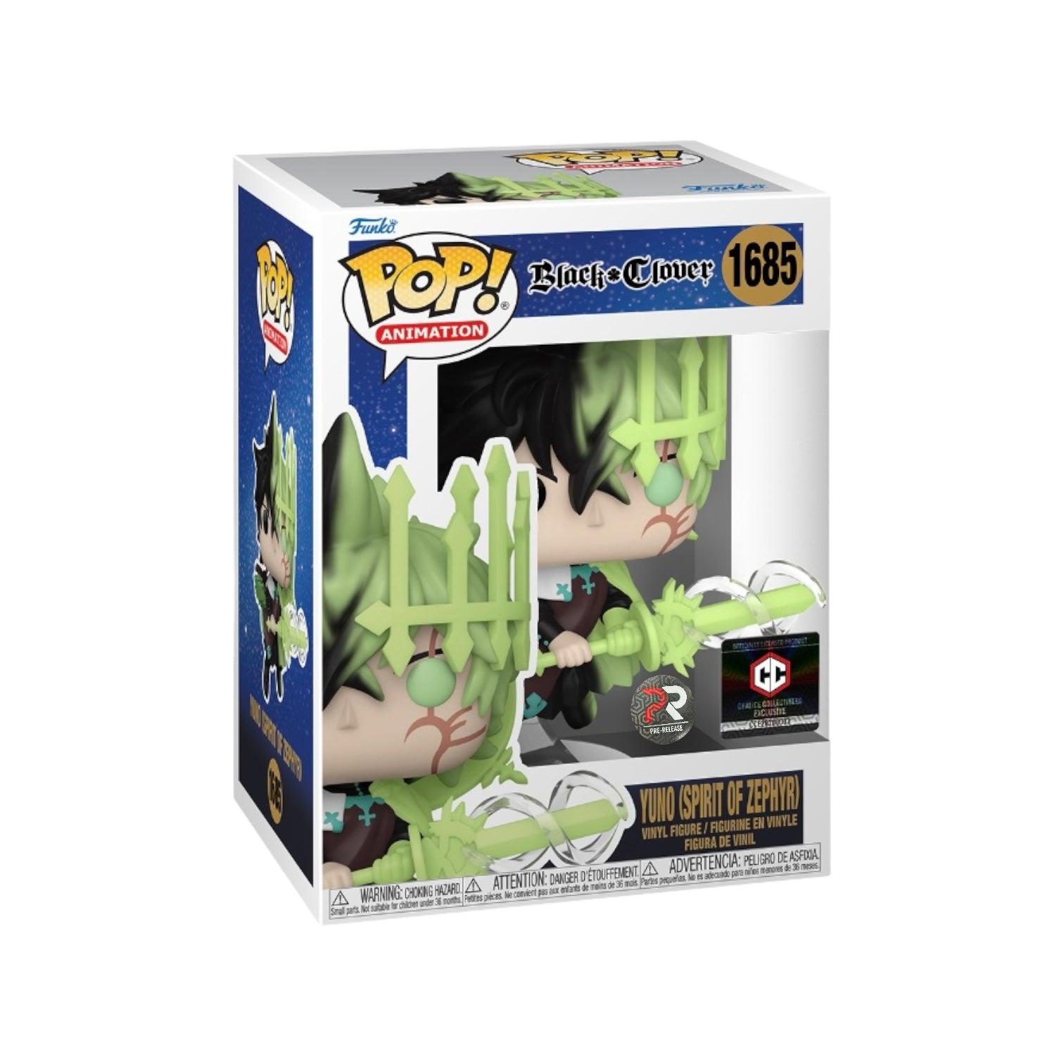 Yuno (Spirit of Zephyr) | Black Clover | Chalice Collectibles Pre