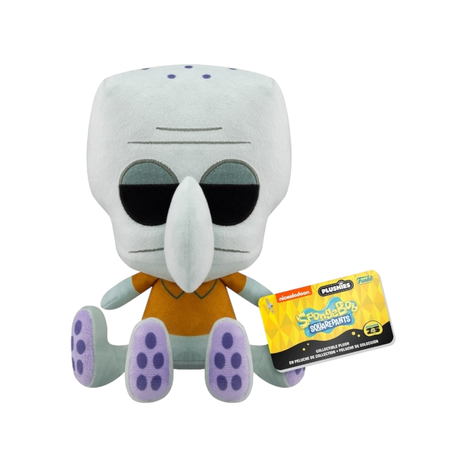 Squidward 7" Funko Plush - Spongebob Squarepants 25th Anniversary