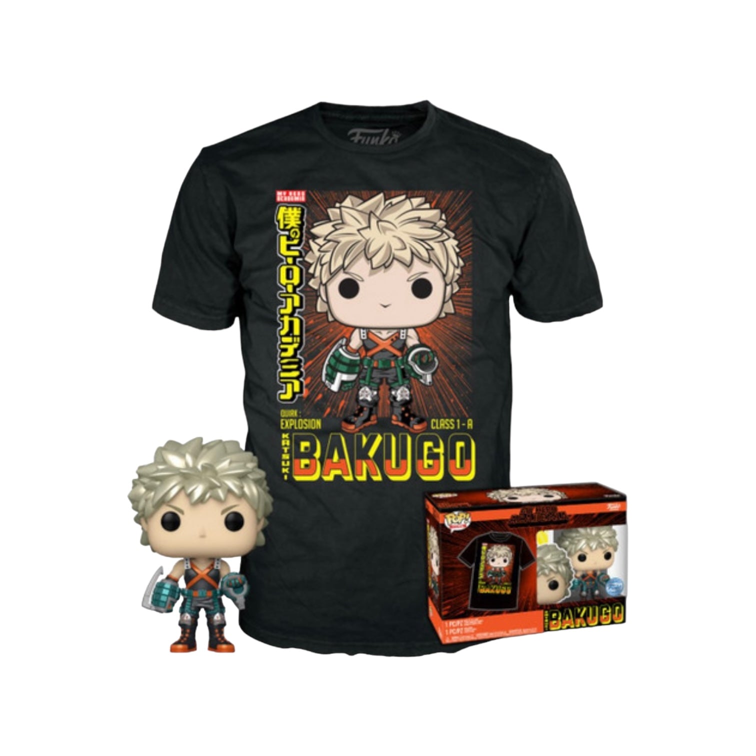 POP! & Tee: My Hero Academia - Katsuki Bakugo (Metallic)