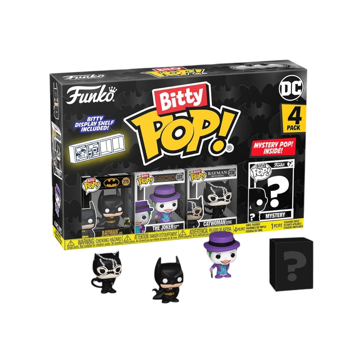 Batman 4 pack Funko Bitty Pop! - Batman 85th