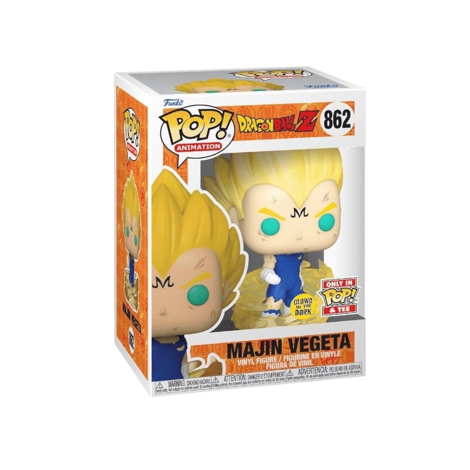 Majin Vegeta (Glow in the dark) #862 Funko Pop - Dragon Ball Z