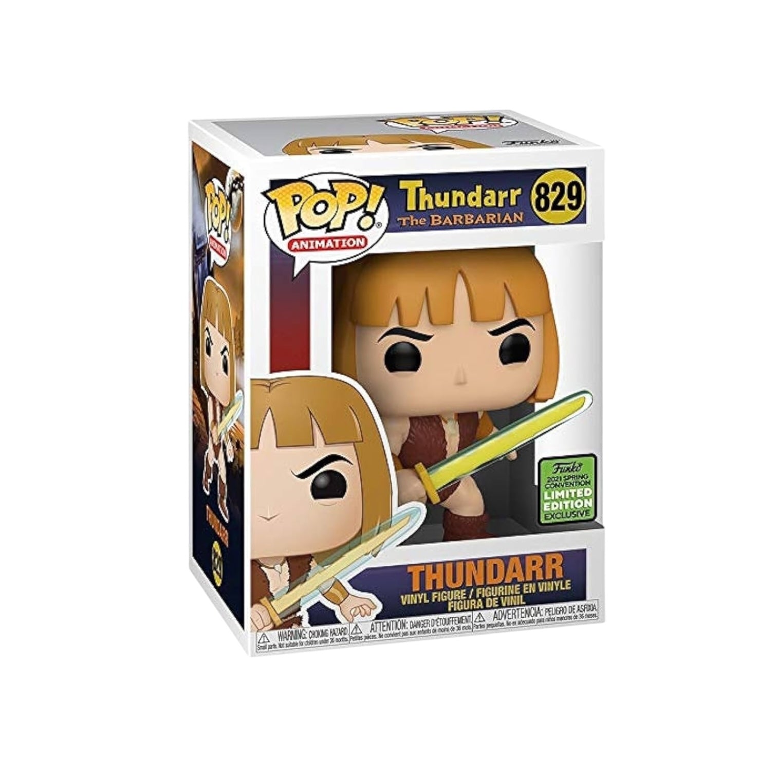 Thundarr Funko Pop! #829 - Thundarr the Barbarian - SDCC 2021 Shared Exclusive