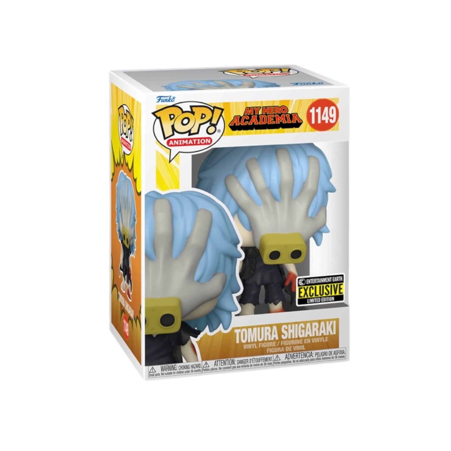Tomura Shigaraki #1149 Funko Pop! My Hero Academia - Entertainment Earth Exclusive