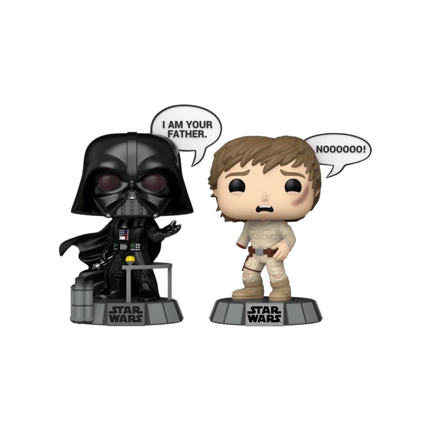 Darth Vader And Luke Skywalker (I Am Your Father) 2 Pack Funko Pop! - Star Wars: The Empire Strikes Back