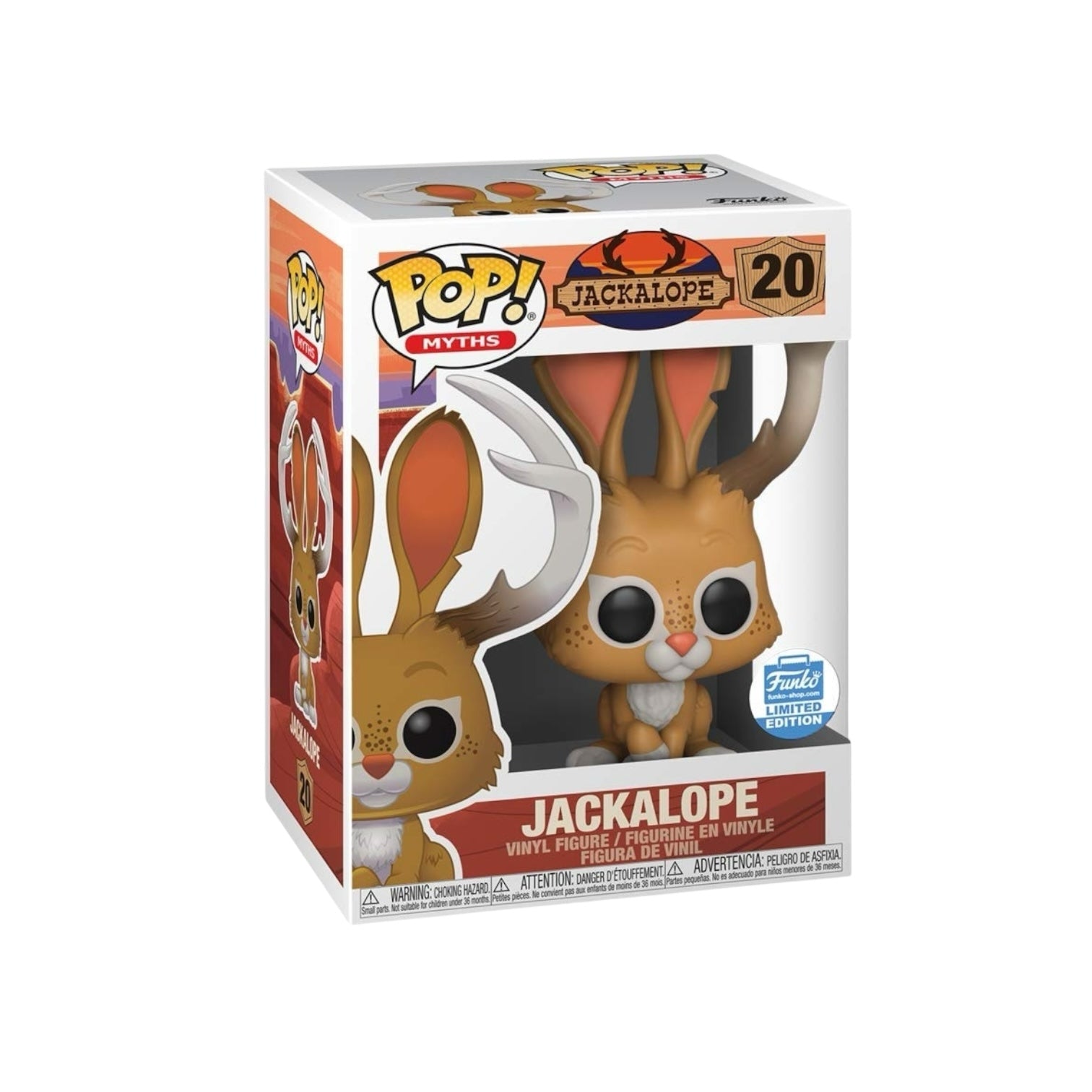 Jackalope #20 Funko Pop! - Myths - Funko Shop Exclusive - 2019 Pop - 8/10 Condition