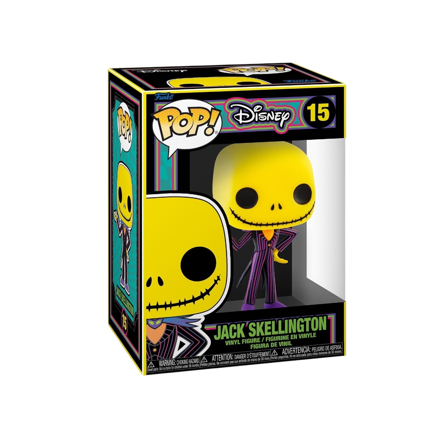 Jack Skellington #15 (Blacklight) Funko Pop! The Nightmare Before Christmas
