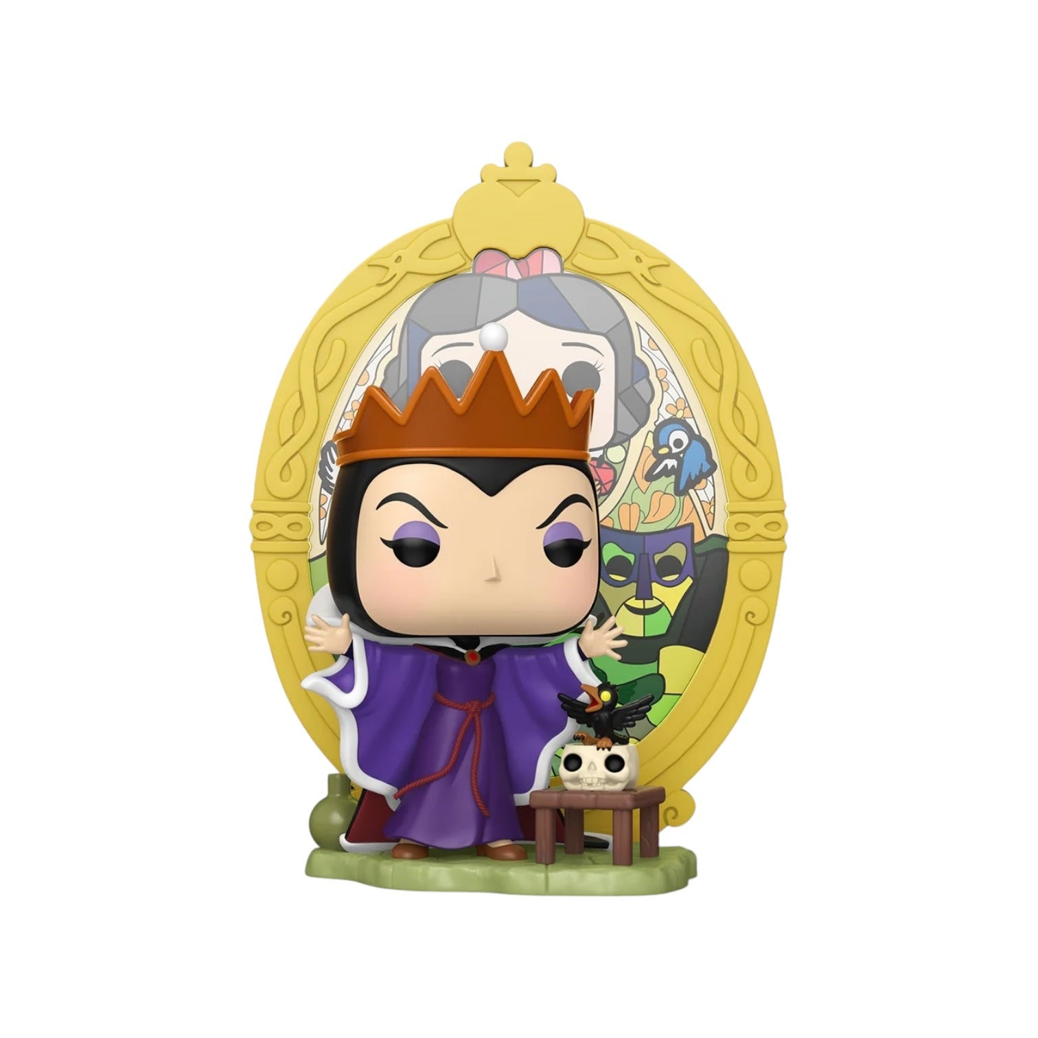 Evil Queen (Stained Glass) #1609 Deluxe Funko Pop - Snow White and The Seven Dwarfs