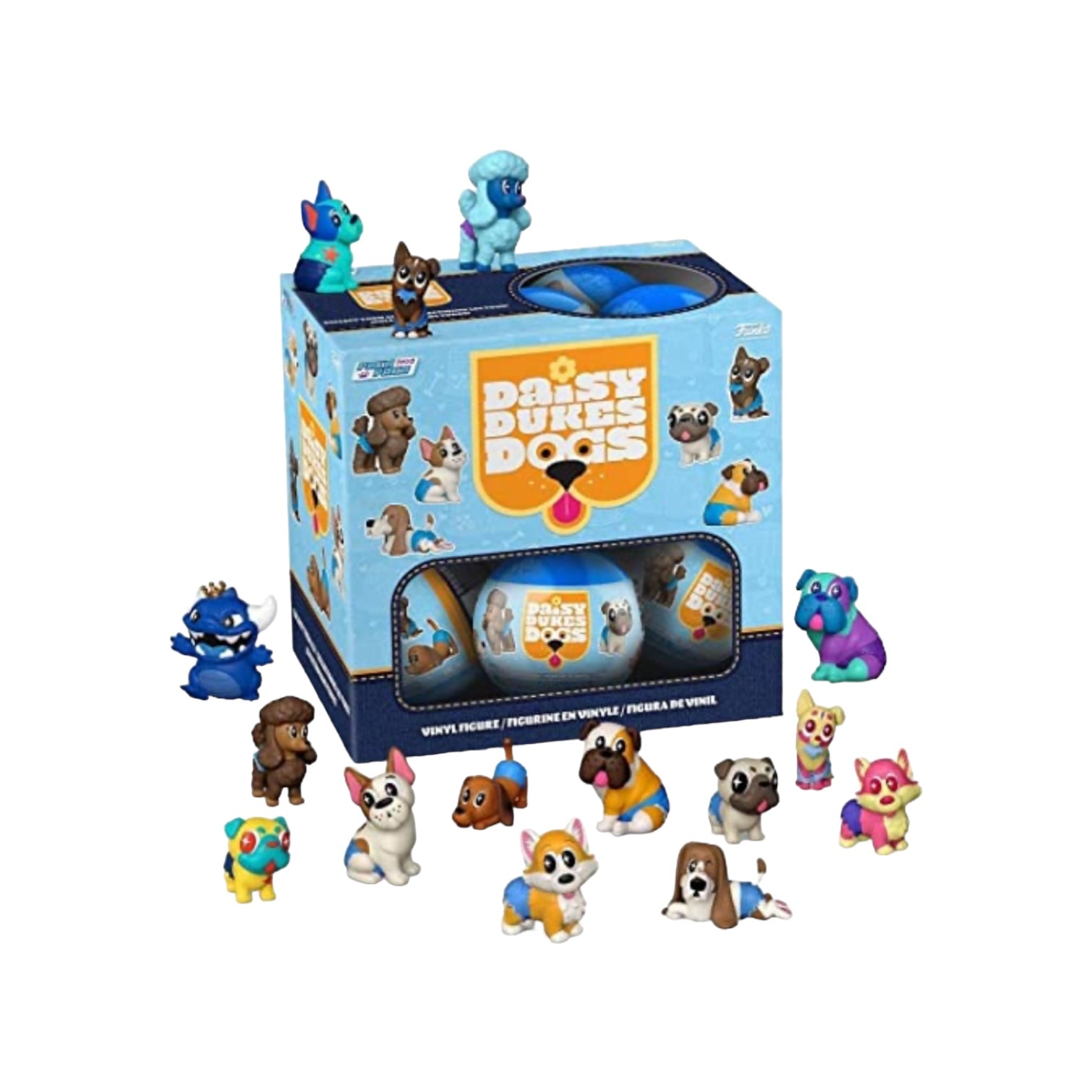 Paka Paka - Daisy Duke Dogs Funko Blind Capsule Balls