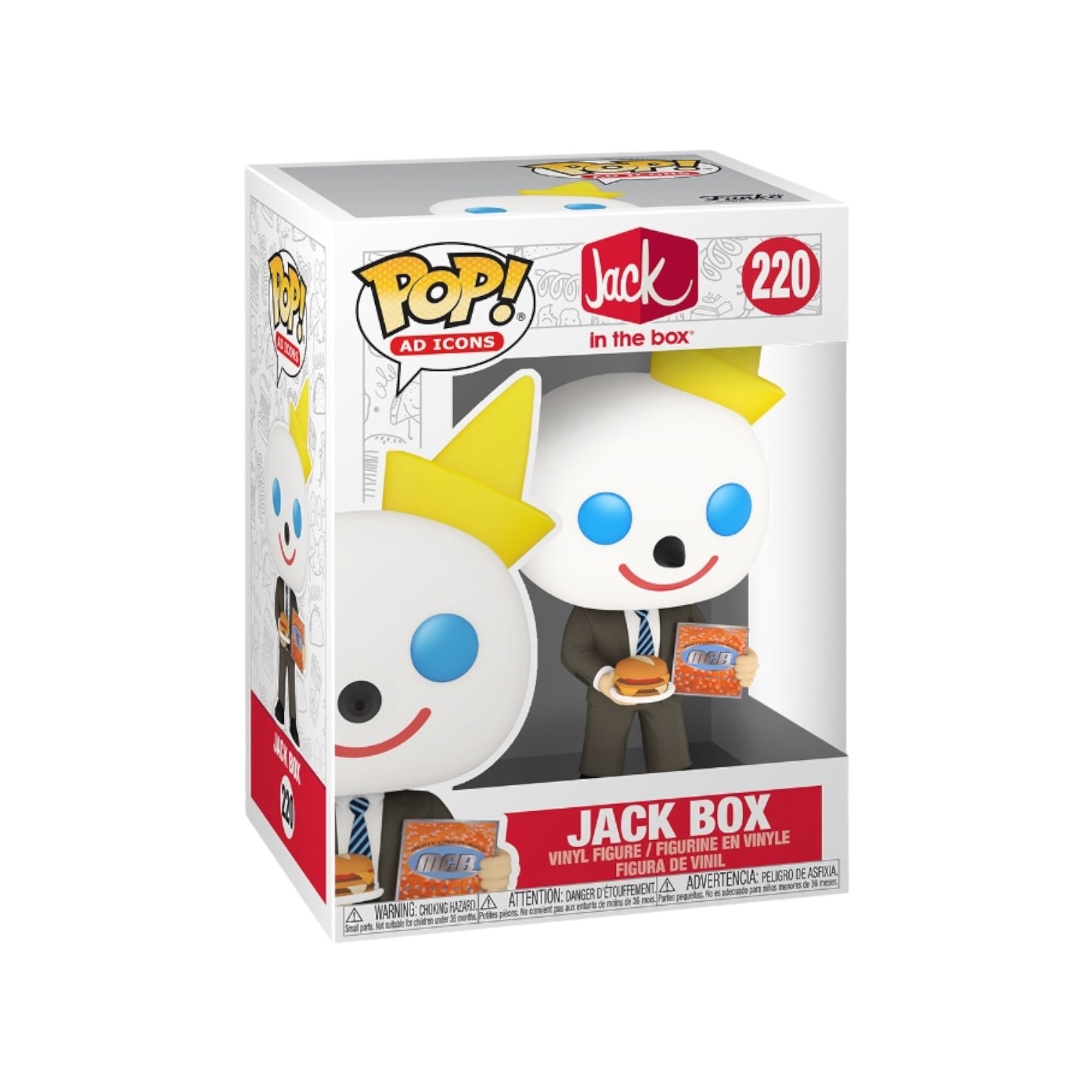Jack Box #220 Funko Pop! - Jack in the Box - Ad Icon