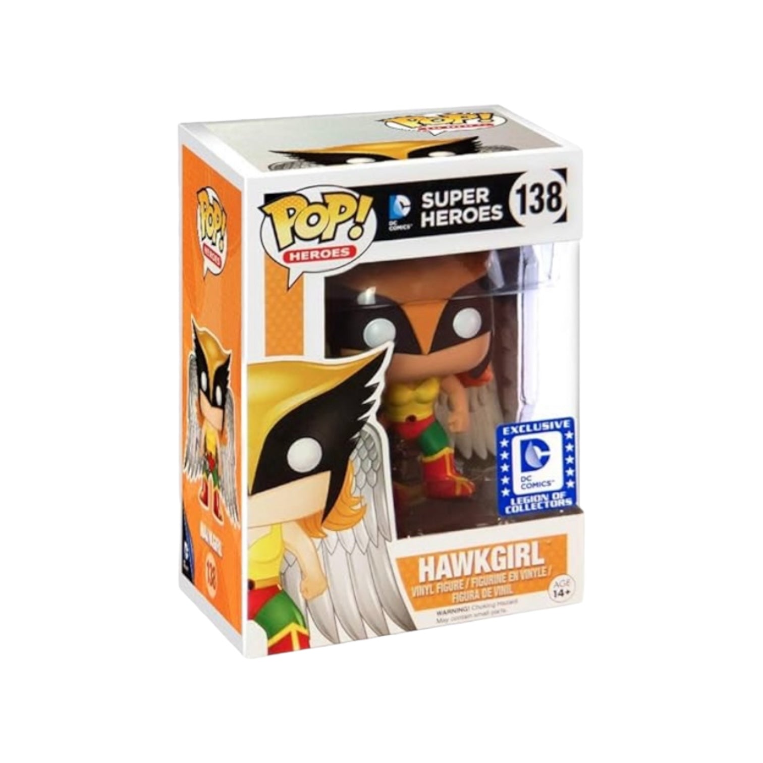 Hawkgirl #138 Funko Pop! - DC Comics Super Heroes - Exclusive Legion of Collectors