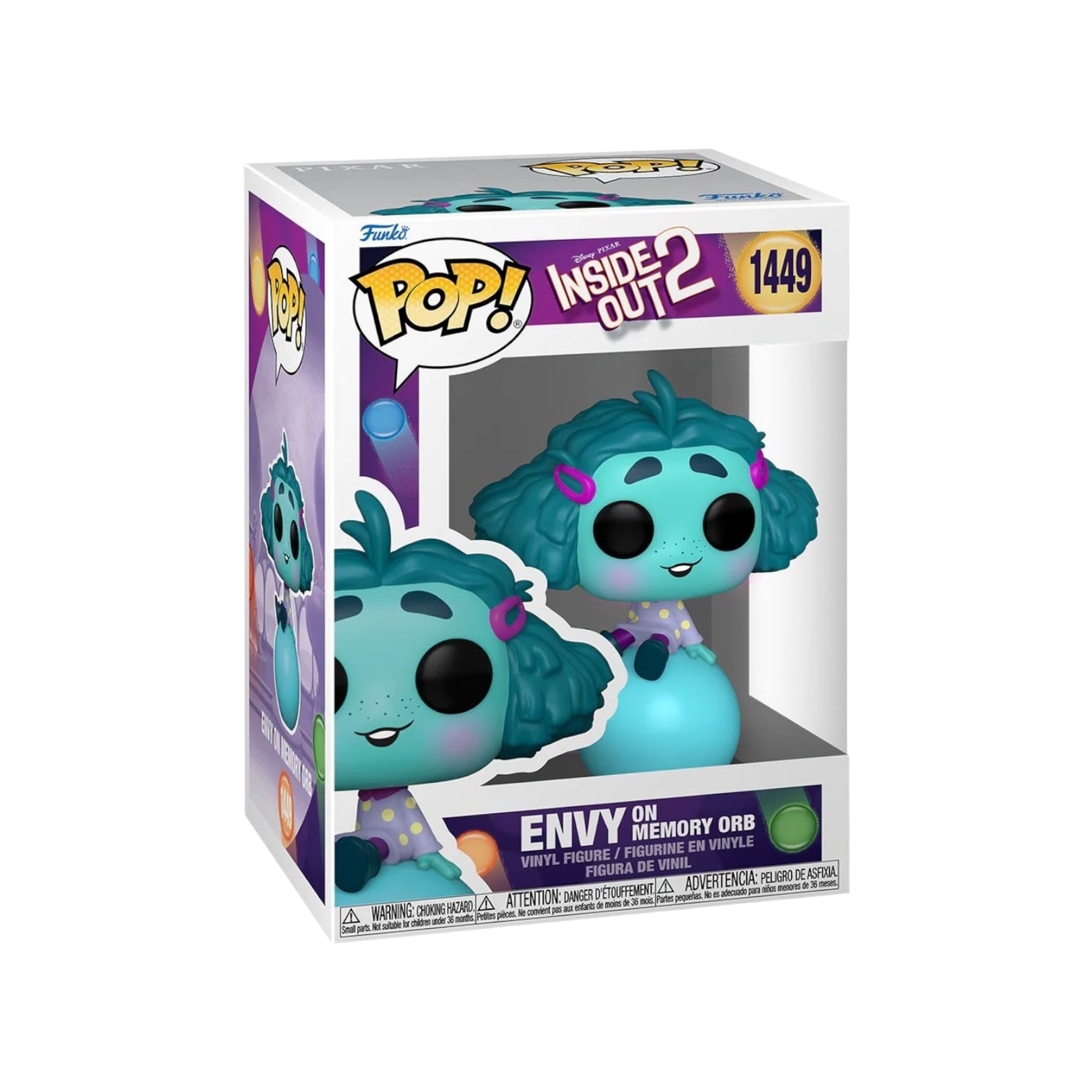Envy on memory orb #1449 Funko Pop!  - Inside Out 2 - PREORDER