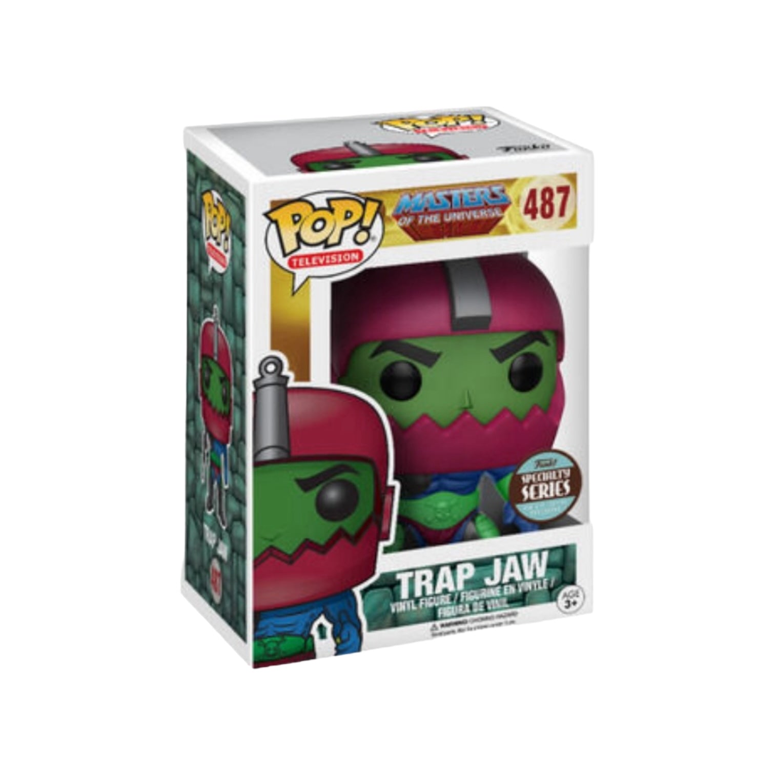 Trap Jaw (comic) #487 Funko Pop!  Masters Of The Universe - Exclusive