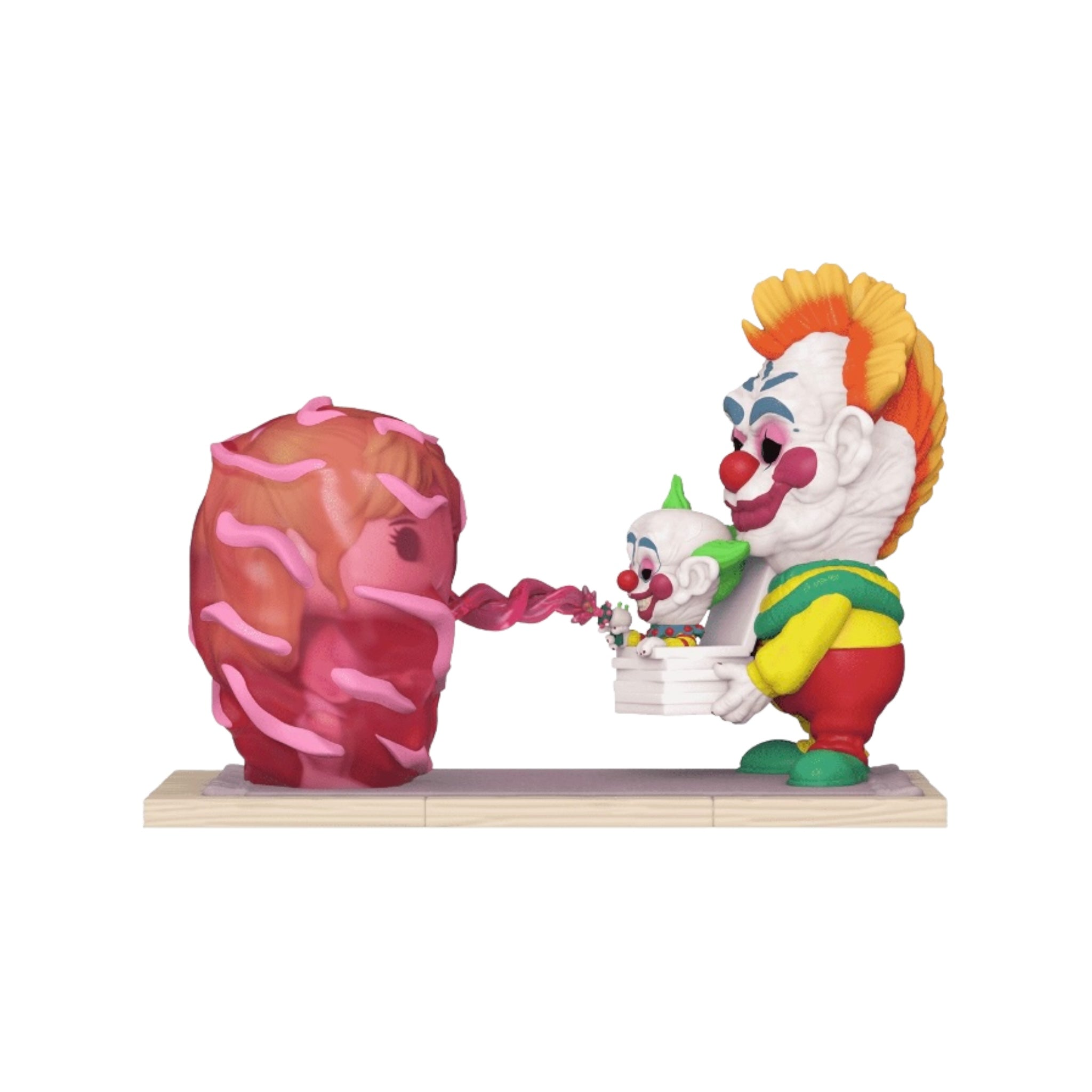 Bibbo with Shorty in Pizza Box #1362 Funko Pop Movie Moment! - Killer Klowns From Outer Space - Spirit Exclusive
