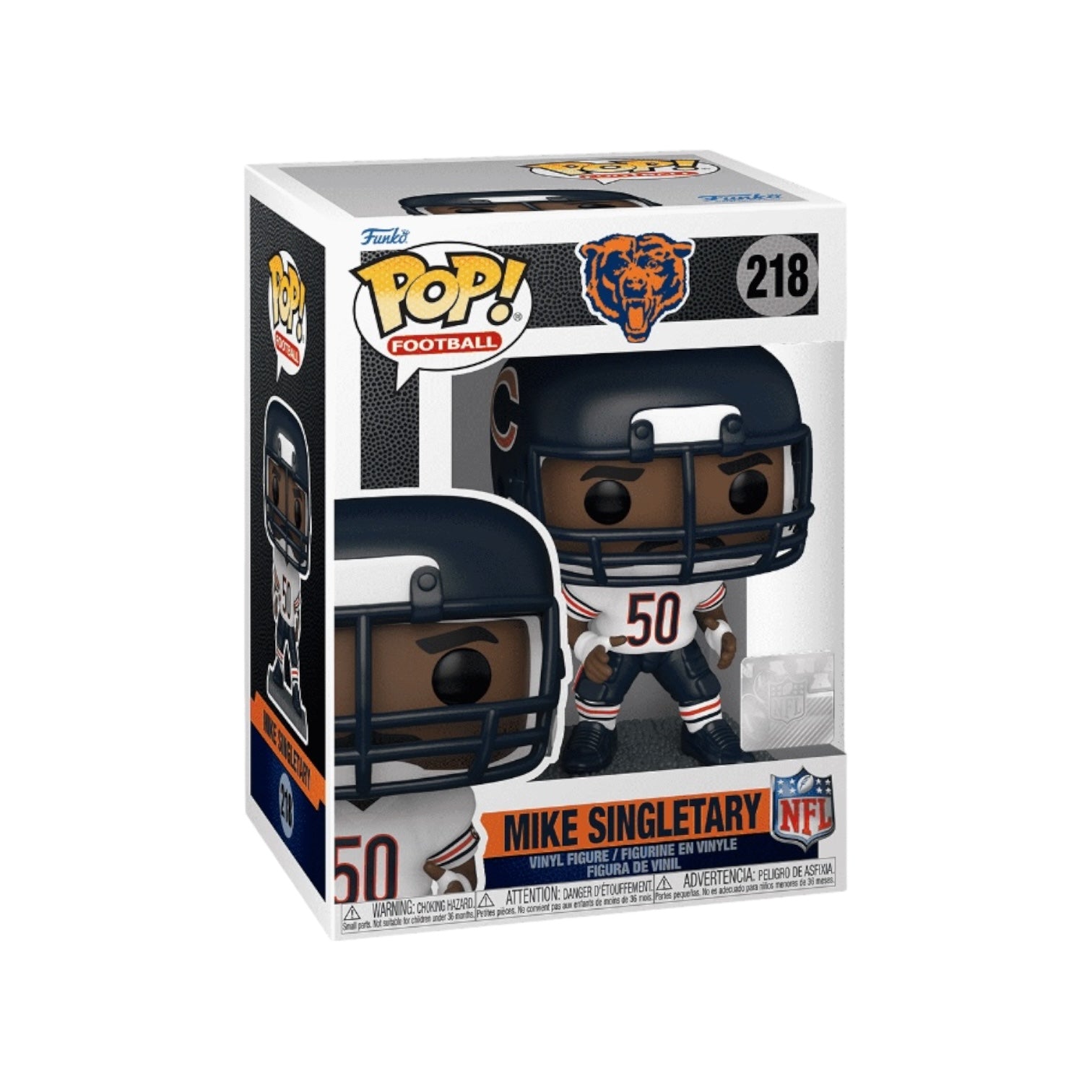 Mike Singletary #218 Funko Pop! - The Chicago Bears - NFL