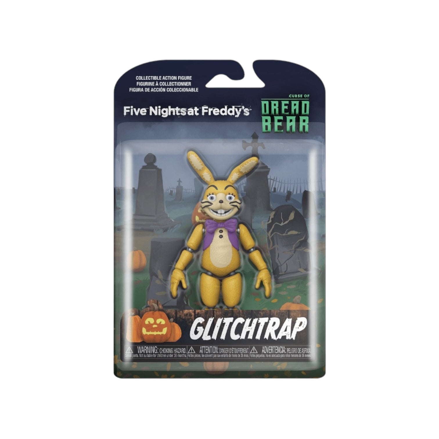 Glitchtrap Funko Action Figure - Curse of Dread Bear - Five nights at Freddy's