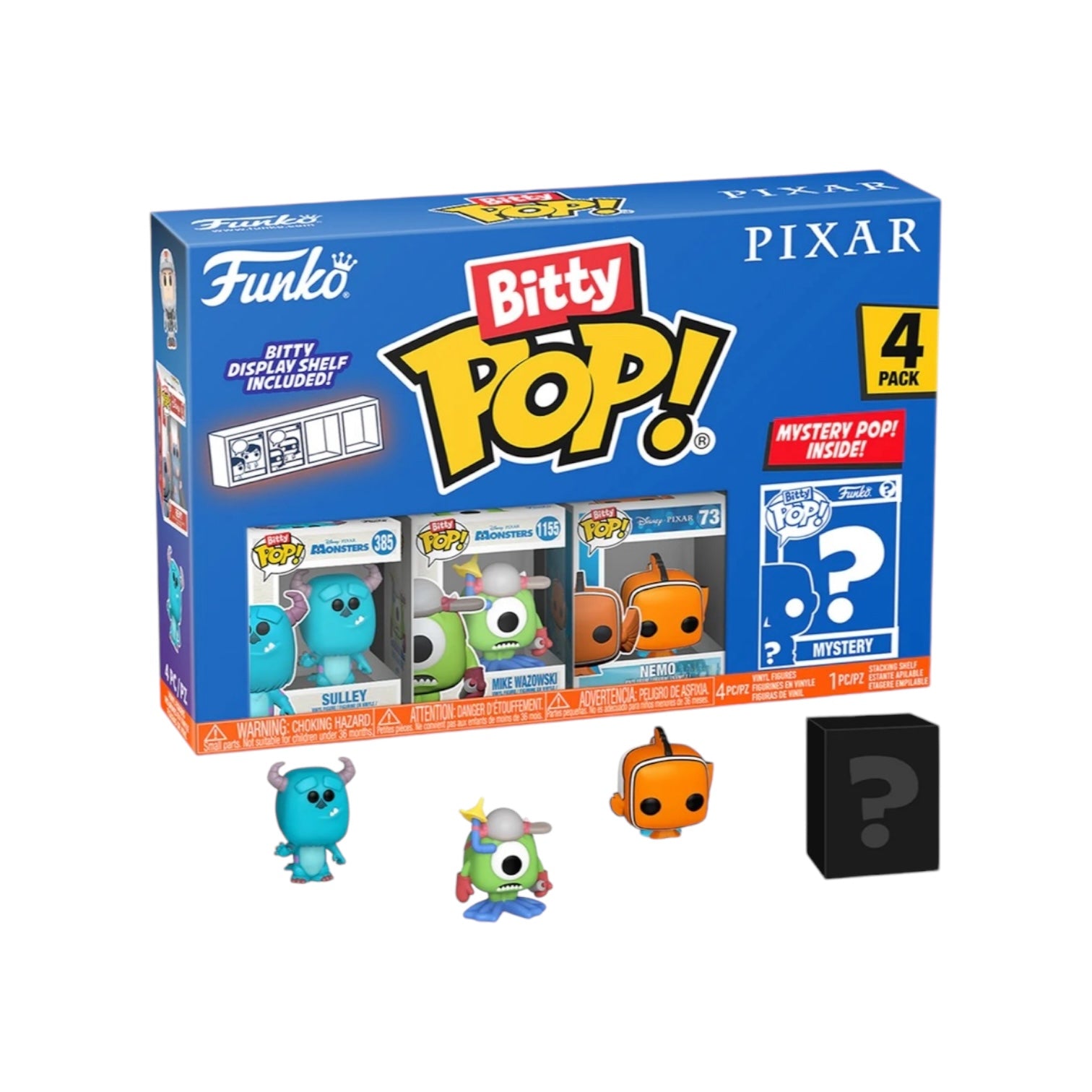 Sulley 4 pack Funko Bitty Pop! - Disney Pixar