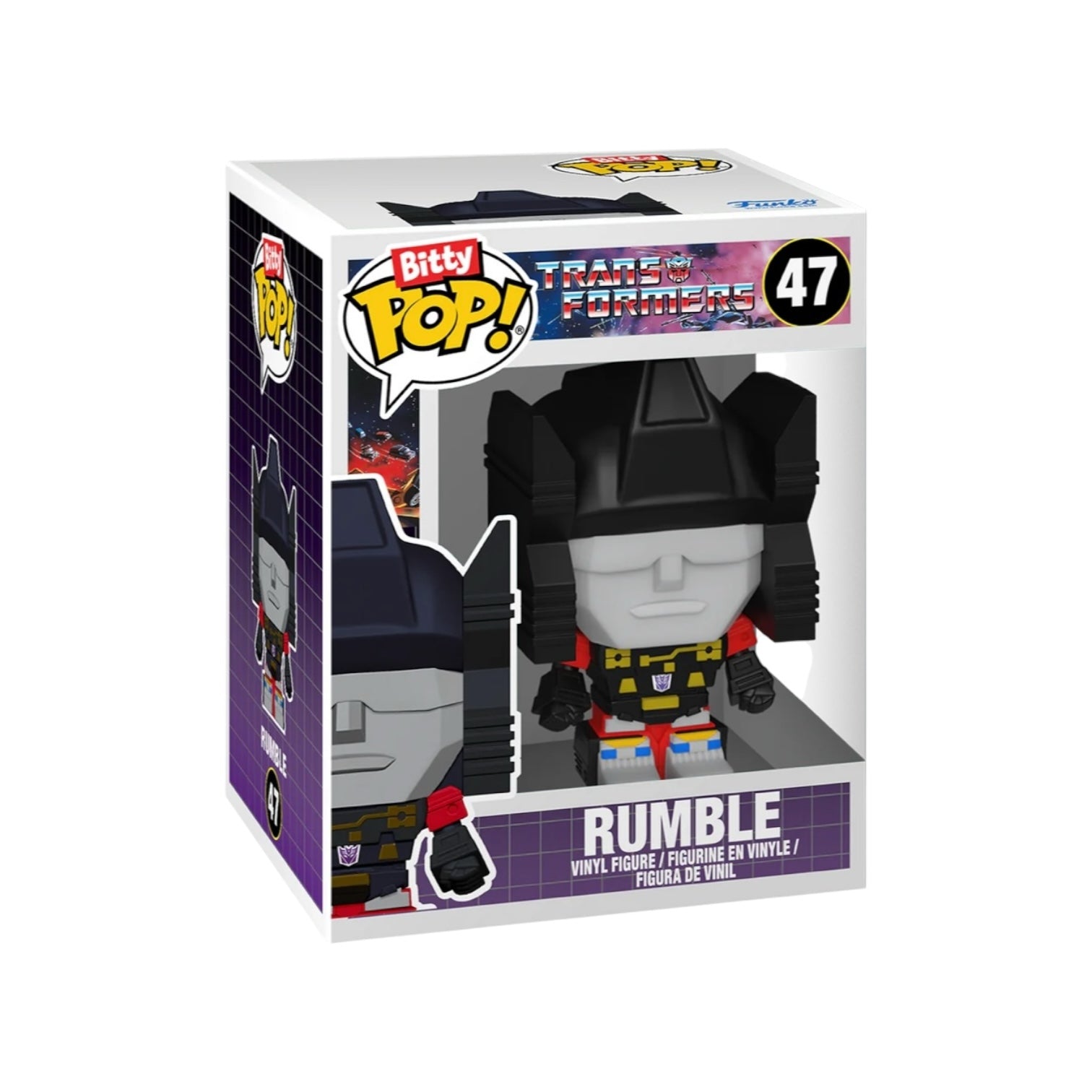 Soundwave and Rumble Funko Pop! Bitty Bots - Transformers