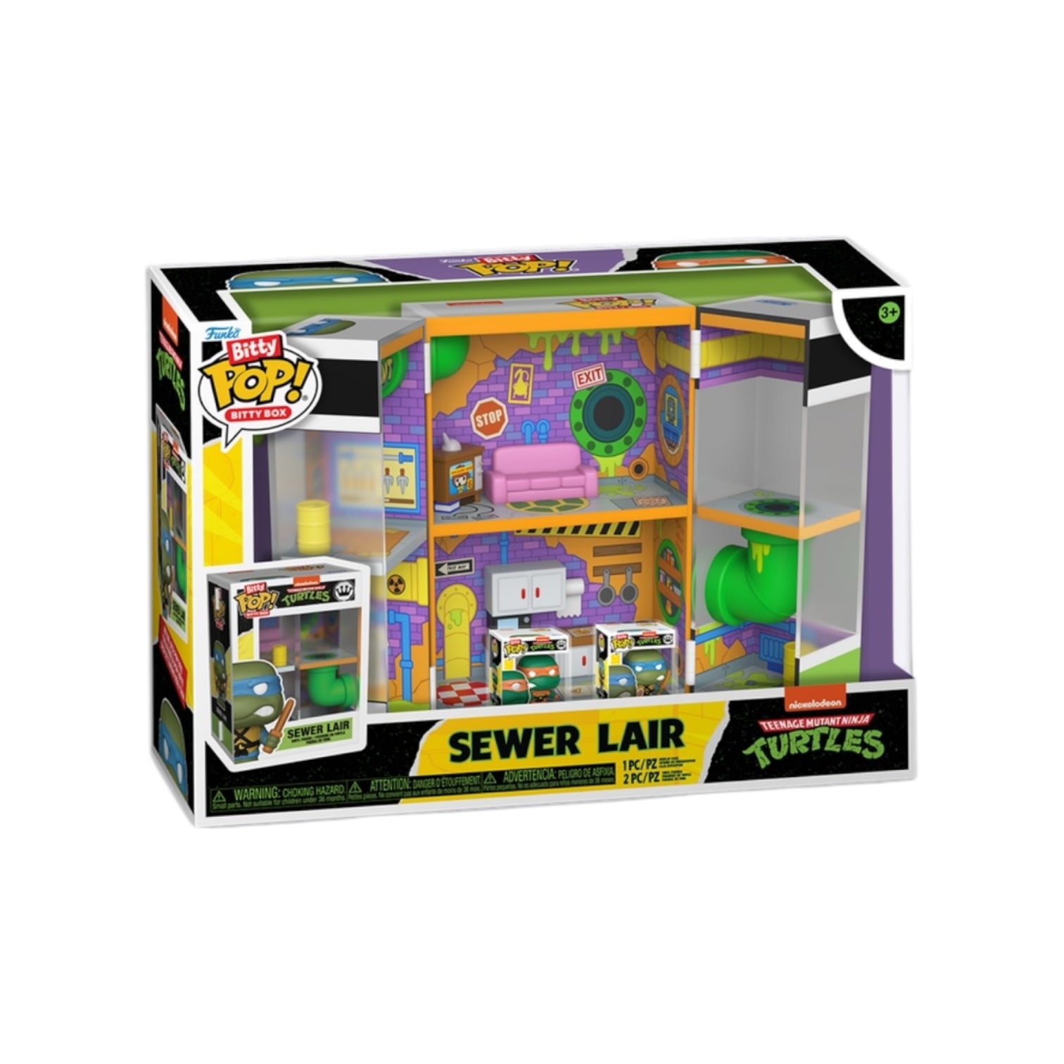 Sewer Lair Bitty Box - Teenage Mutant Ninja Turtles