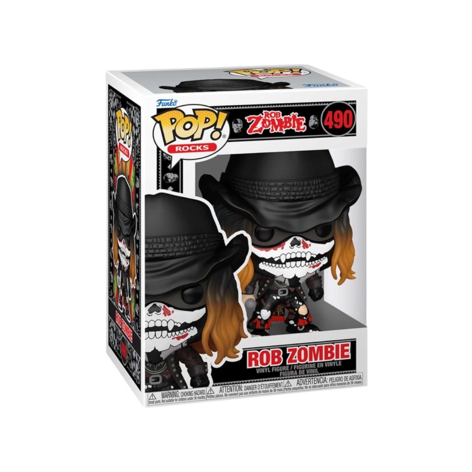 Rob Zombie with Bandana #490 Funko Pop! - Rob Zombie - PREORDER