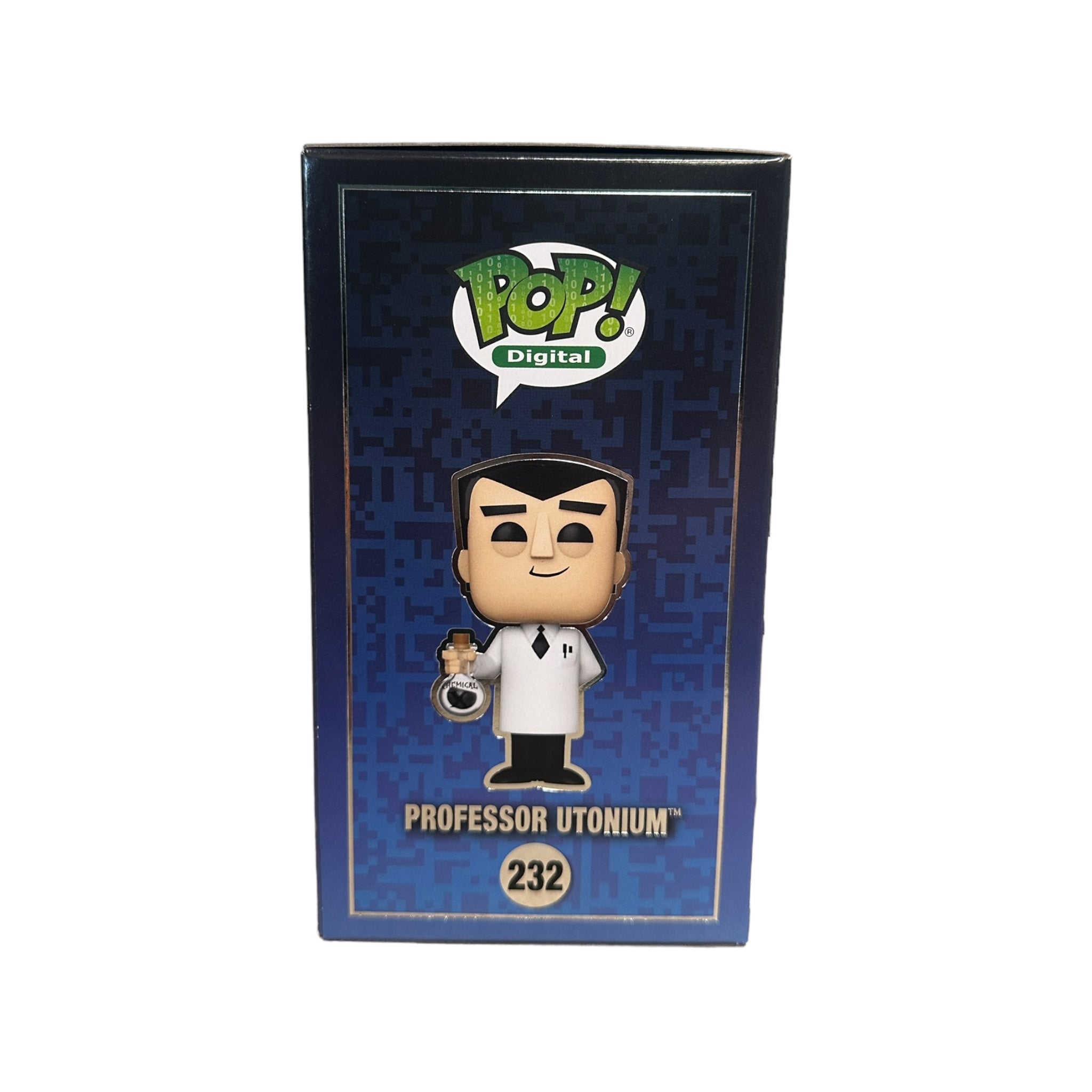Professor Utonium #232 Funko Pop! - The Powerpuff Girls - NFT Release Exclusive LE1800 Pcs - Condition 9.5/10