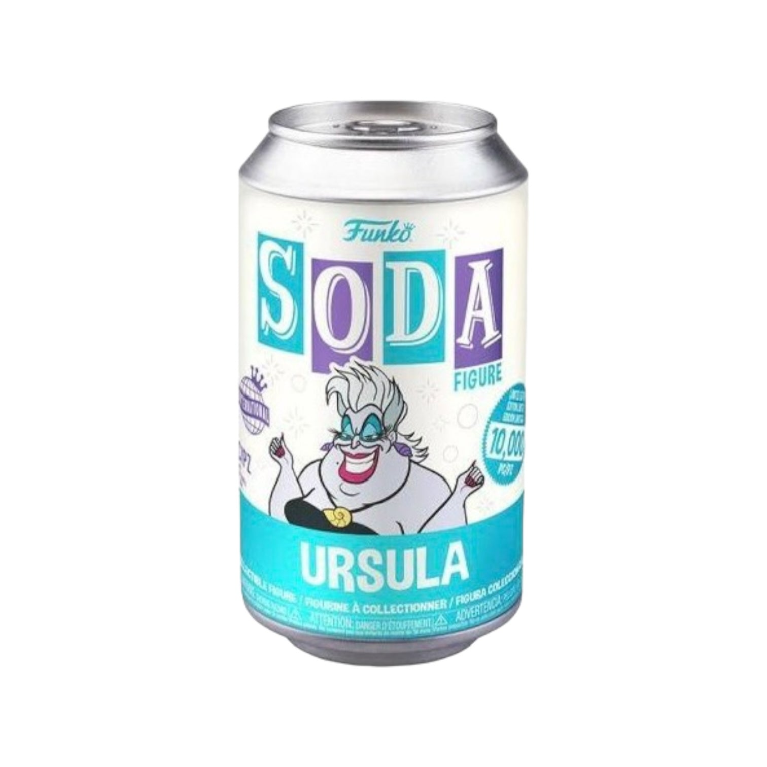 Ursula Funko Soda Vinyl Figure! - The Little Mermaid - International LE10000 Pcs - Chance of Chase