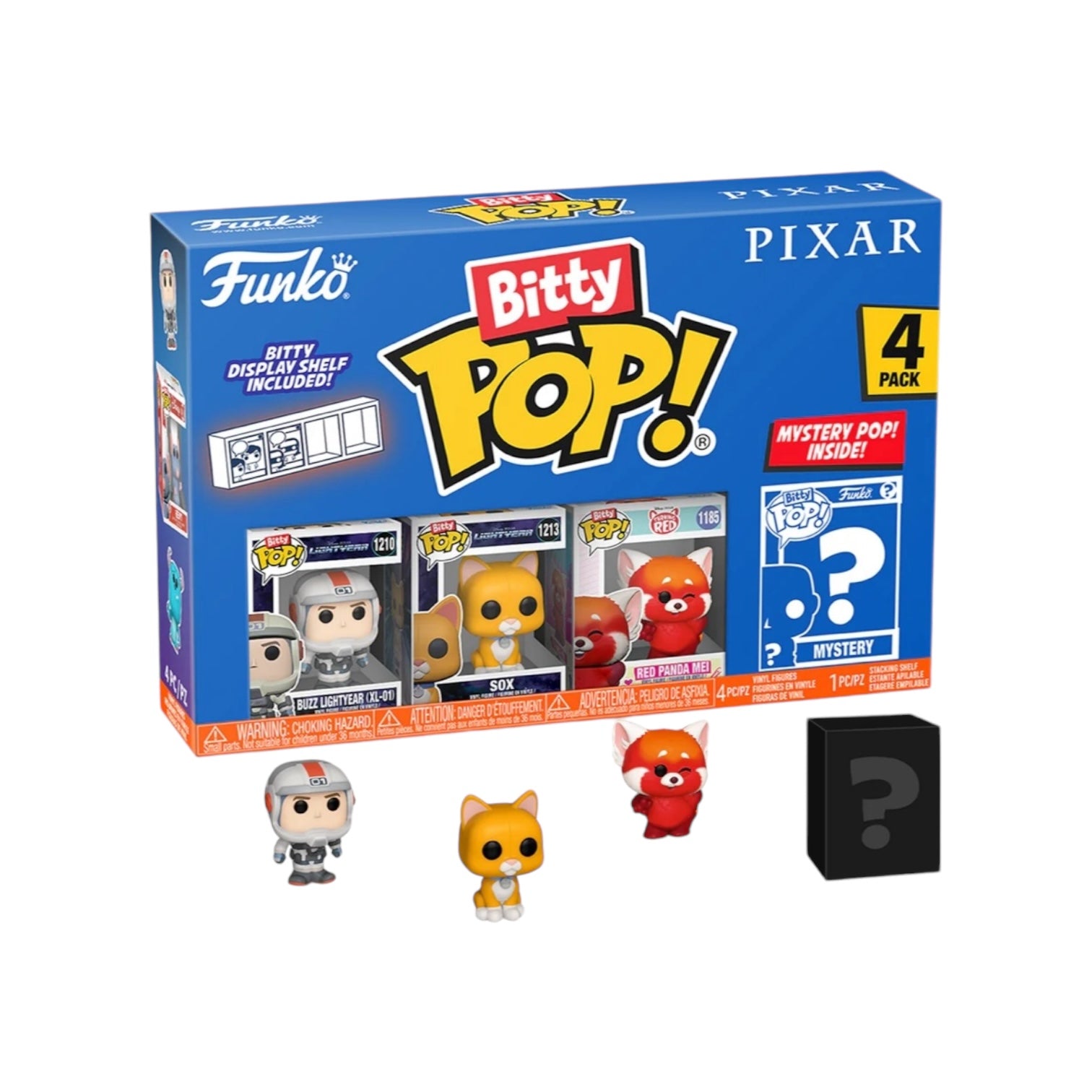 Buzz Lightyear (XL-01) 4 pack Funko Bitty Pop! - Disney Pixar