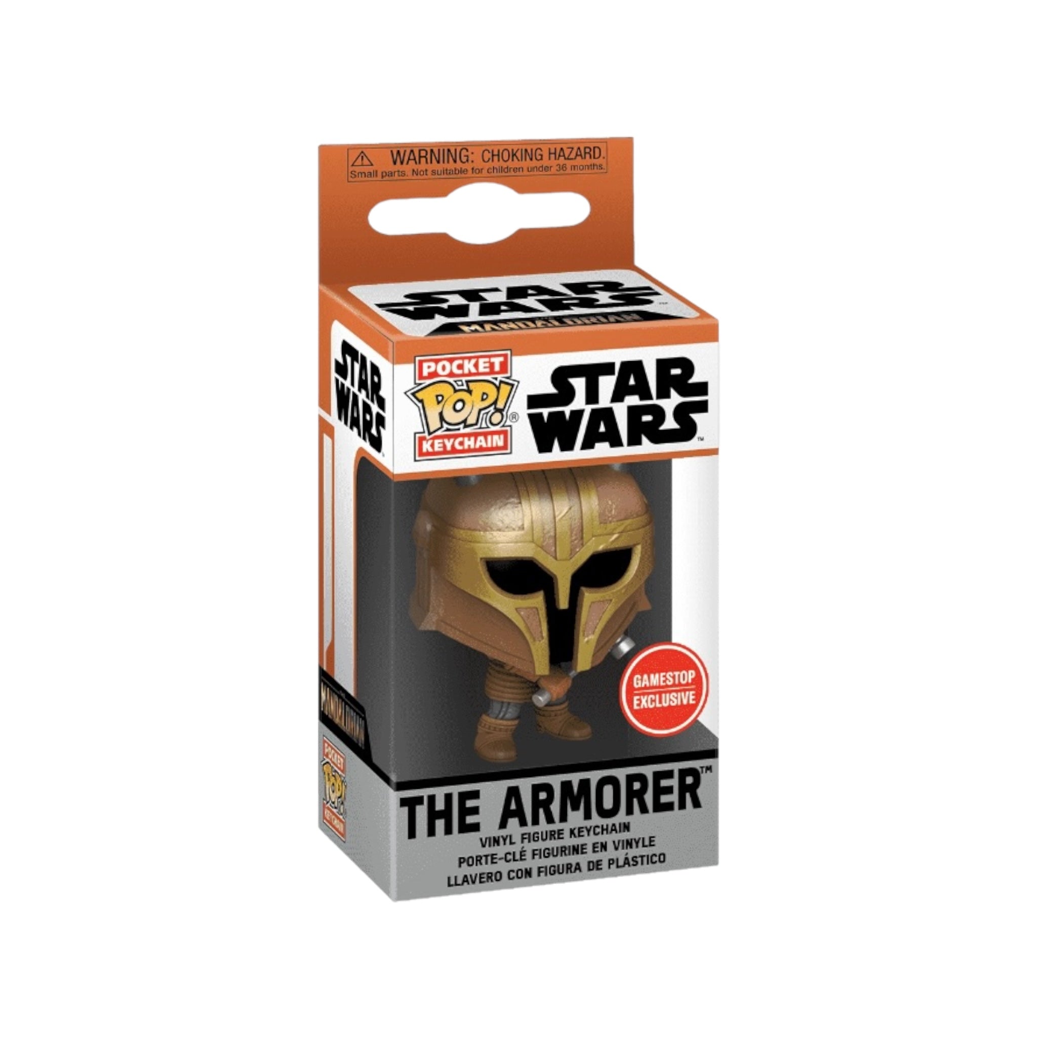The Armorer Funko Pocket Pop! Keychain - Star Wars: The Mandalorian - GameStop Exclusive