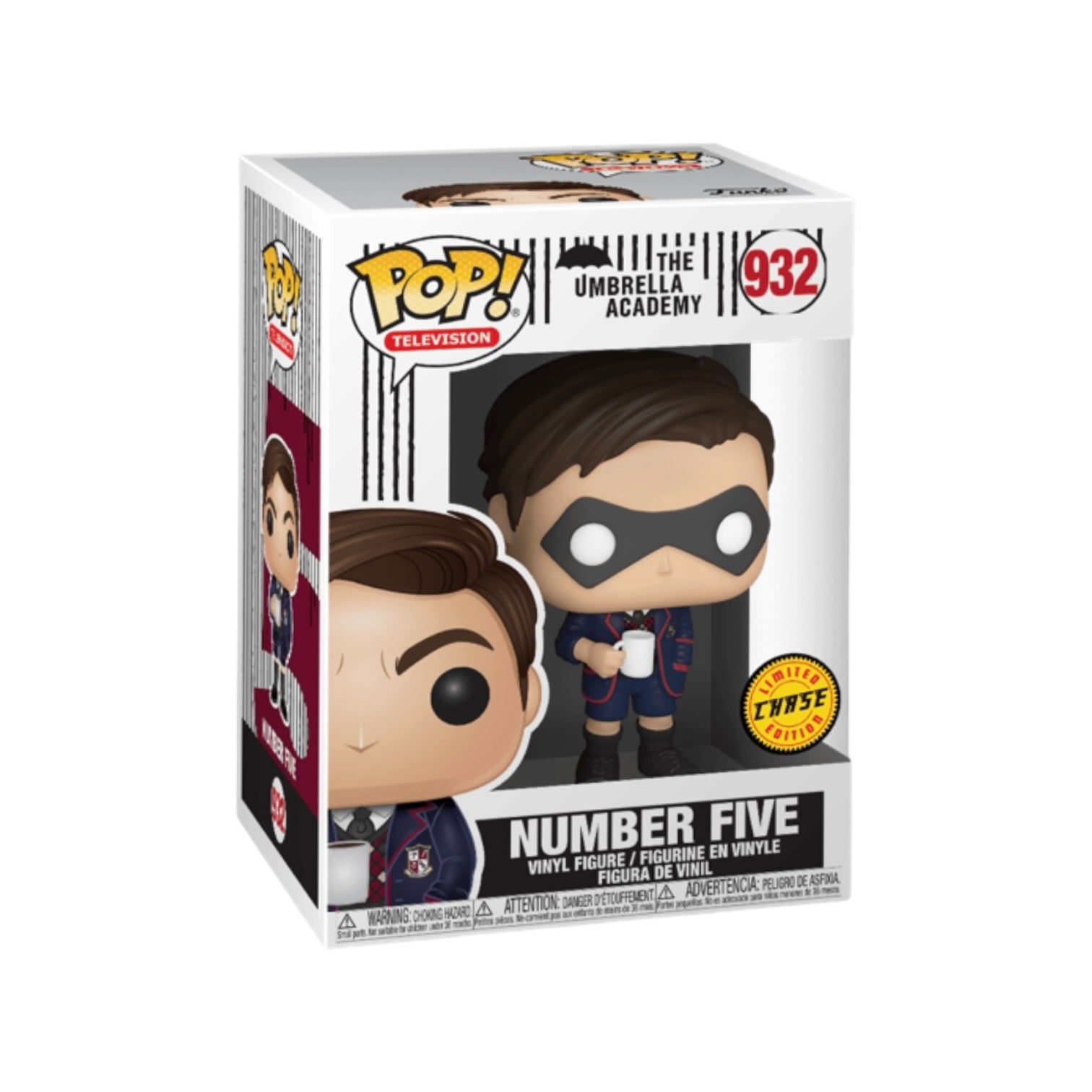 Number Five #932 (Masked Chase) Funko Pop! The Umbrella Academy