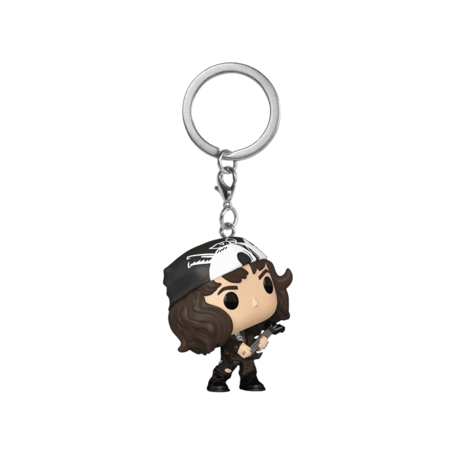 Eddie with guitar Funko Pop Keychain - Stranger Things