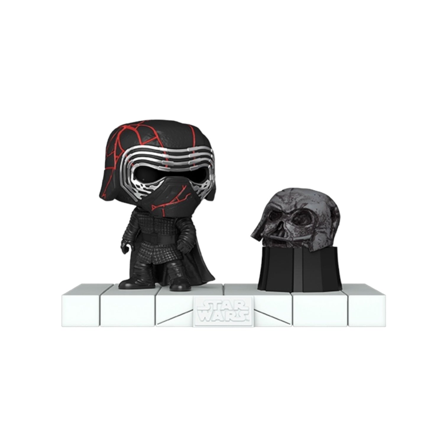 Kylo Ren with Darth Vaders Helmet #739 Funko Deluxe Pop - Star Wars - Dark Side