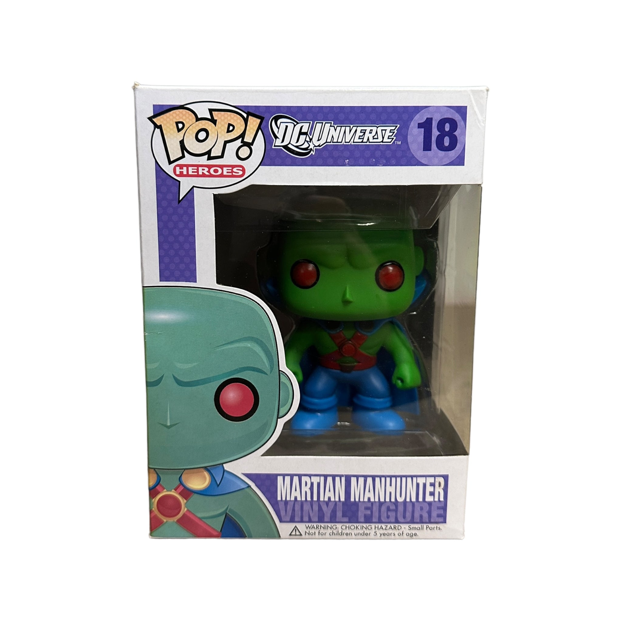 Martian Manhunter #18 Funko Pop! - DC Universe - 2011 Pop! - Condition 6.5/10